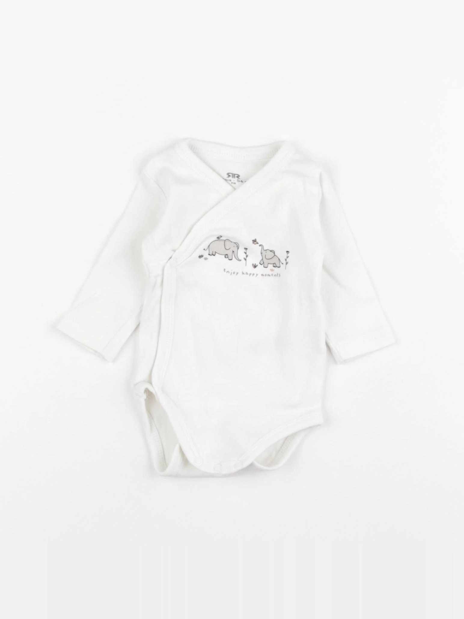 La Redoute - body blanc - 1 mois