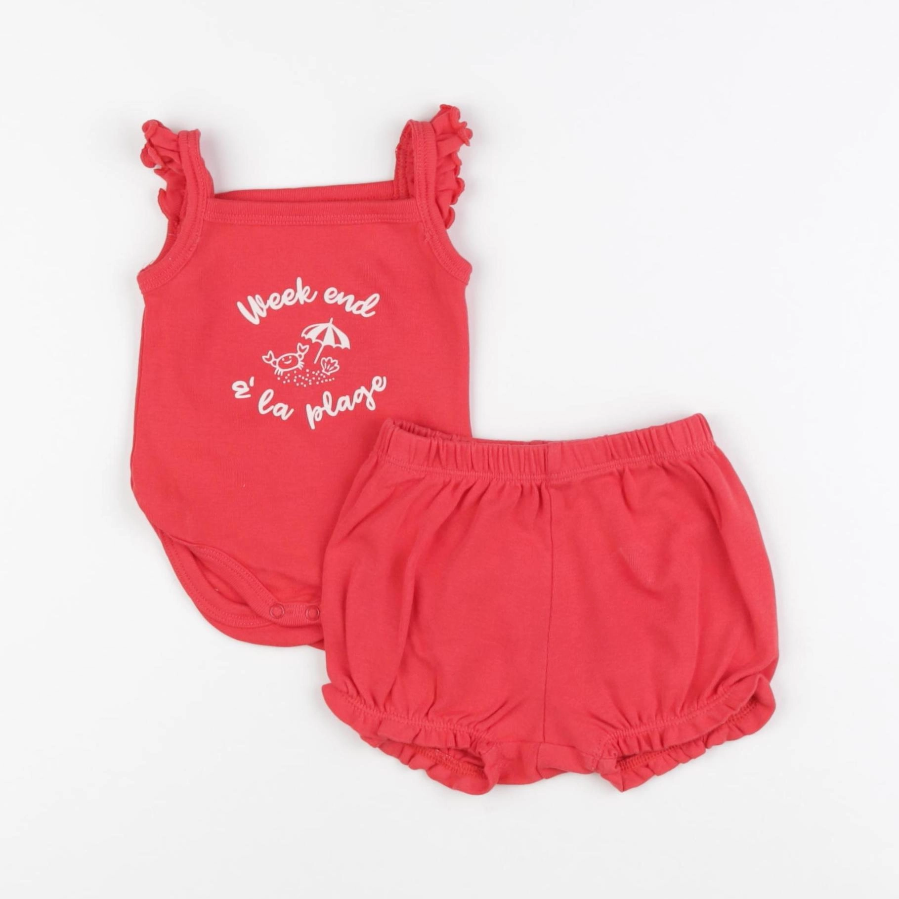 La Redoute - ensemble rose - 3 mois