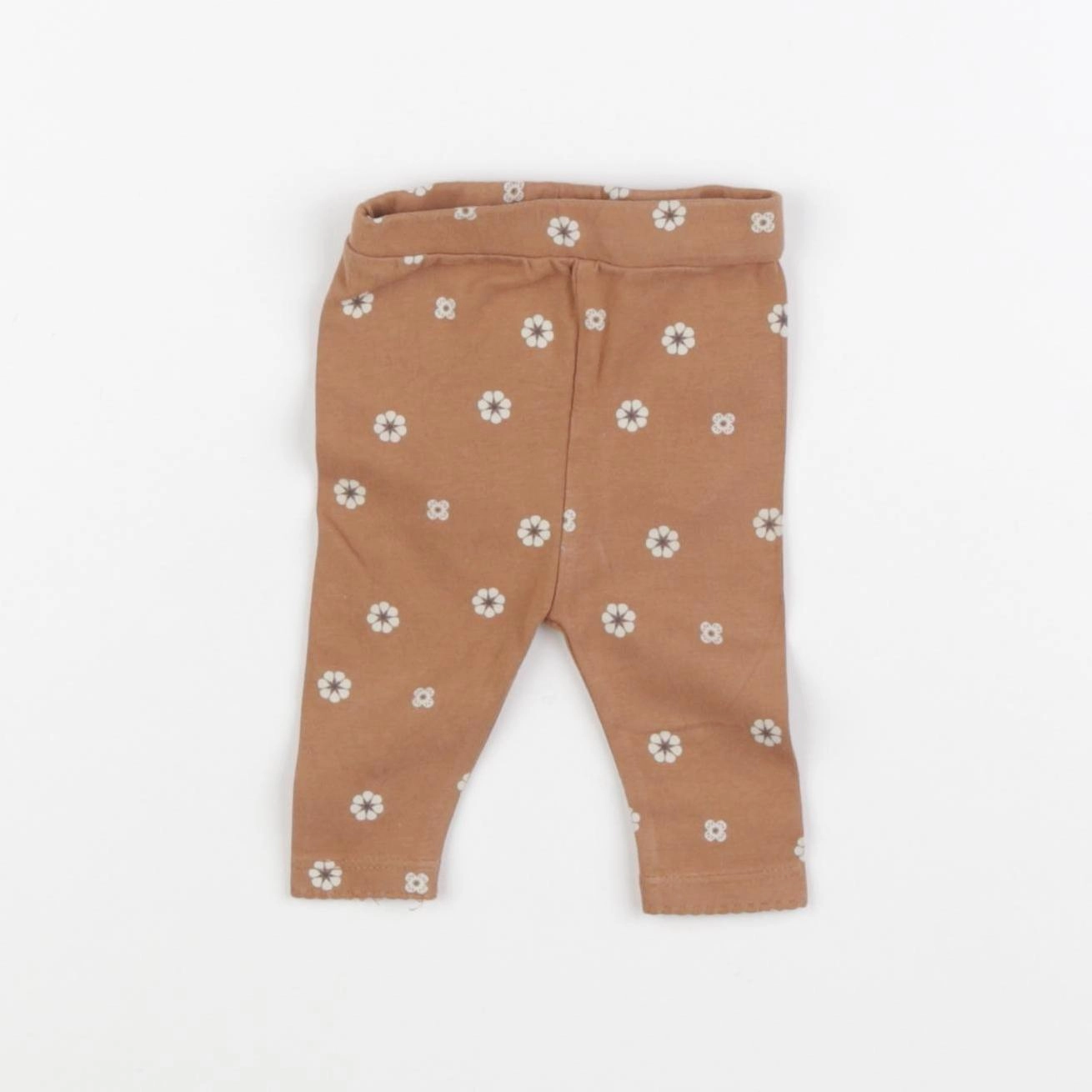 Vertbaudet - legging marron - 1 mois