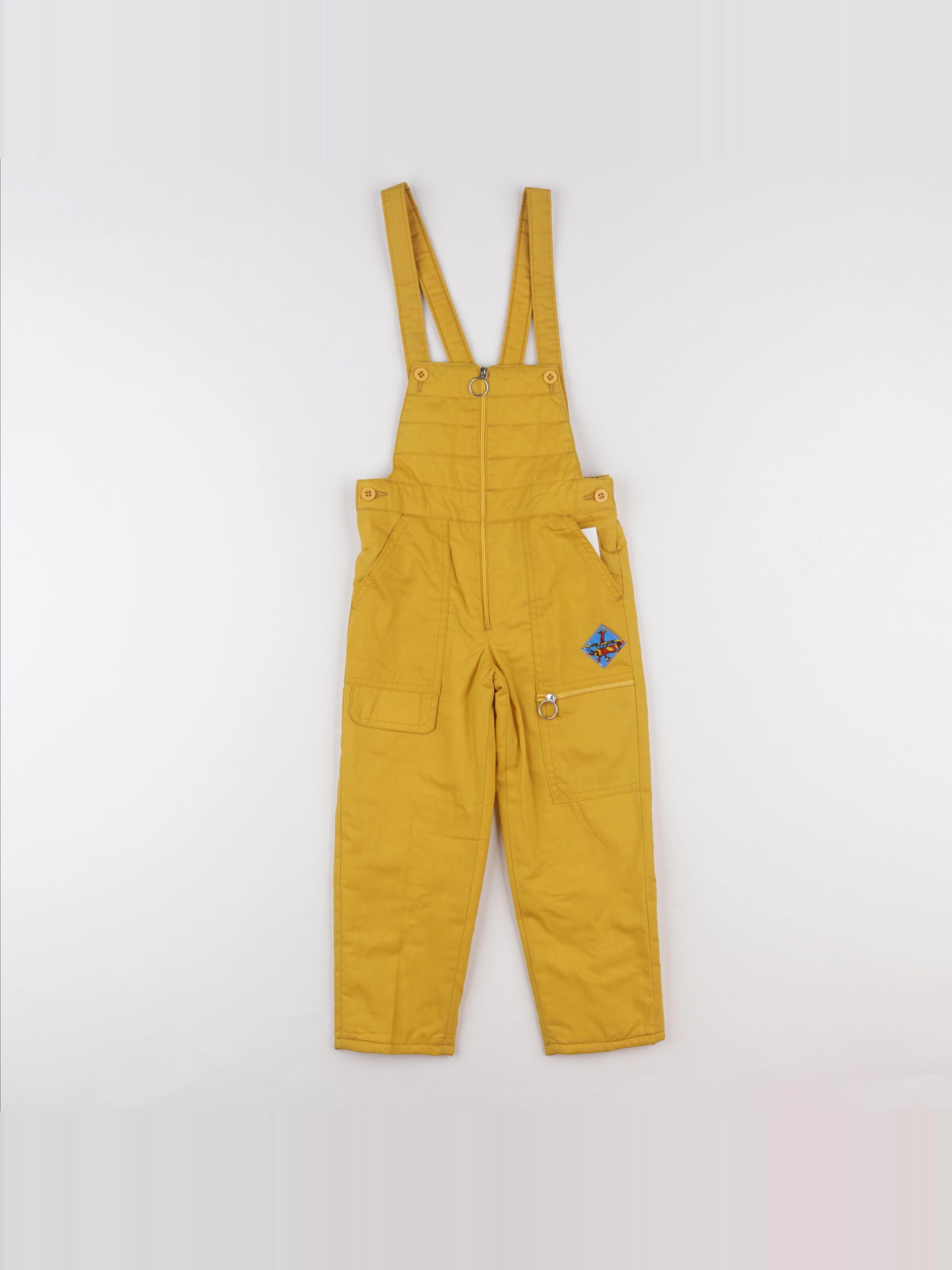 Vintage - salopette jaune - 3 ans