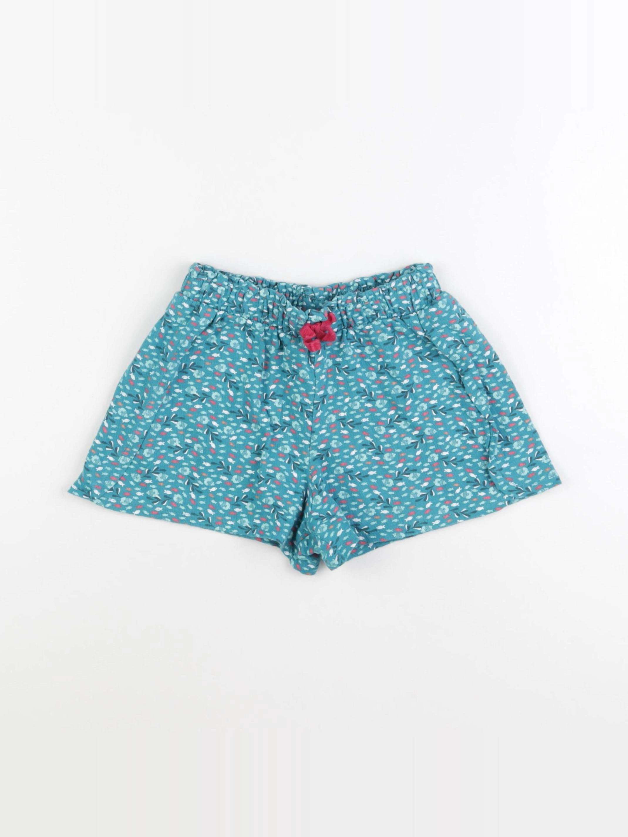 Okaidi - short vert - 7 ans