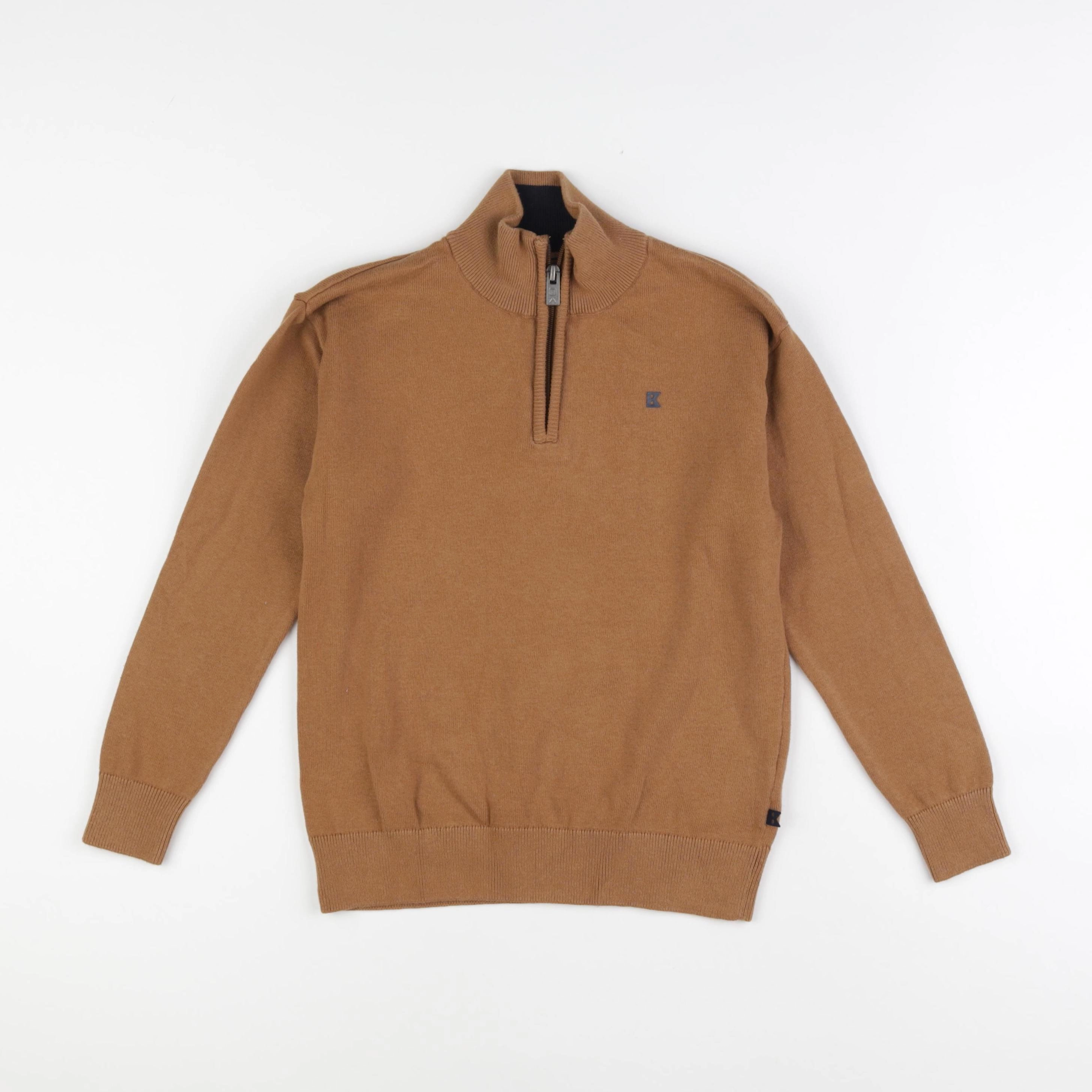 Okaidi - gilet marron - 8 ans