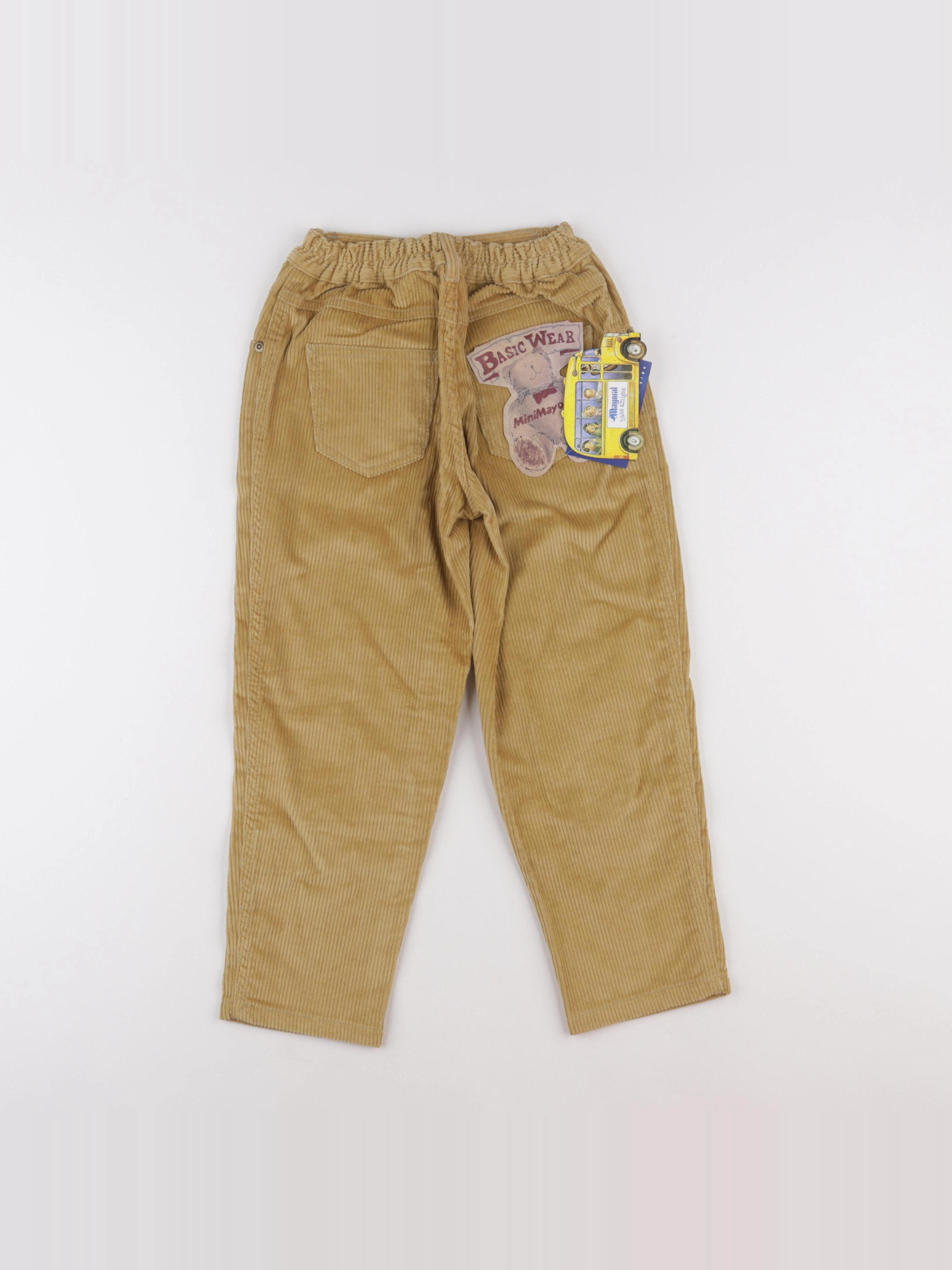 Vintage - pantalon jaune - 6 ans