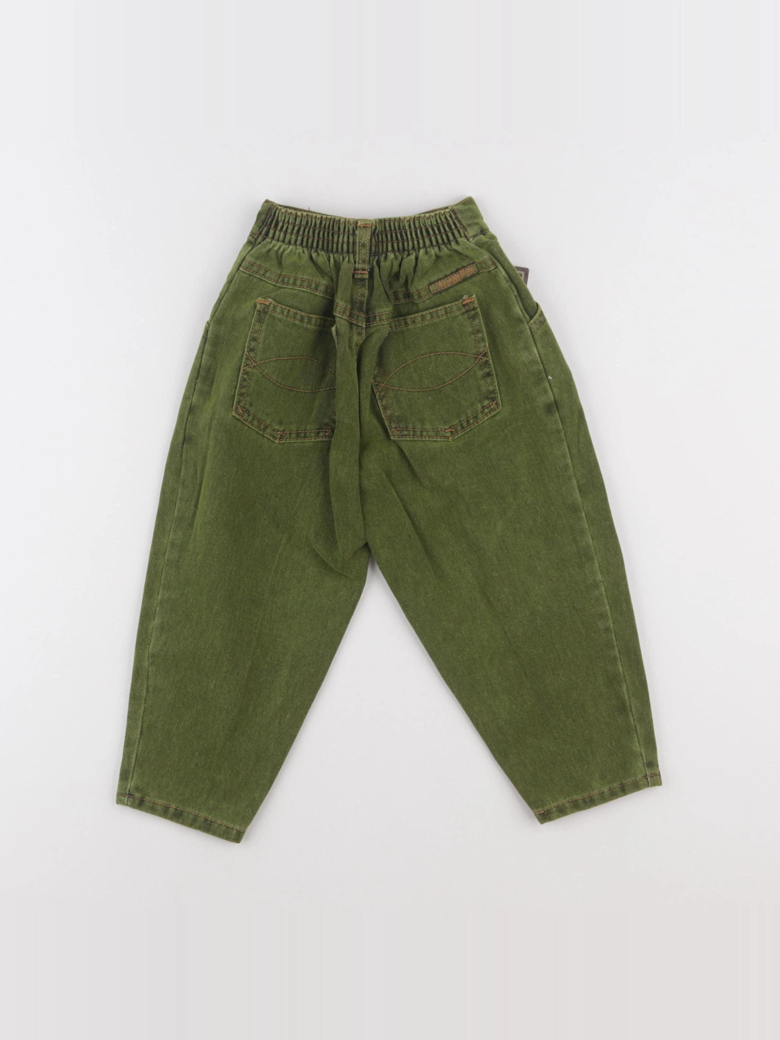Vintage - jean vert - 2 ans