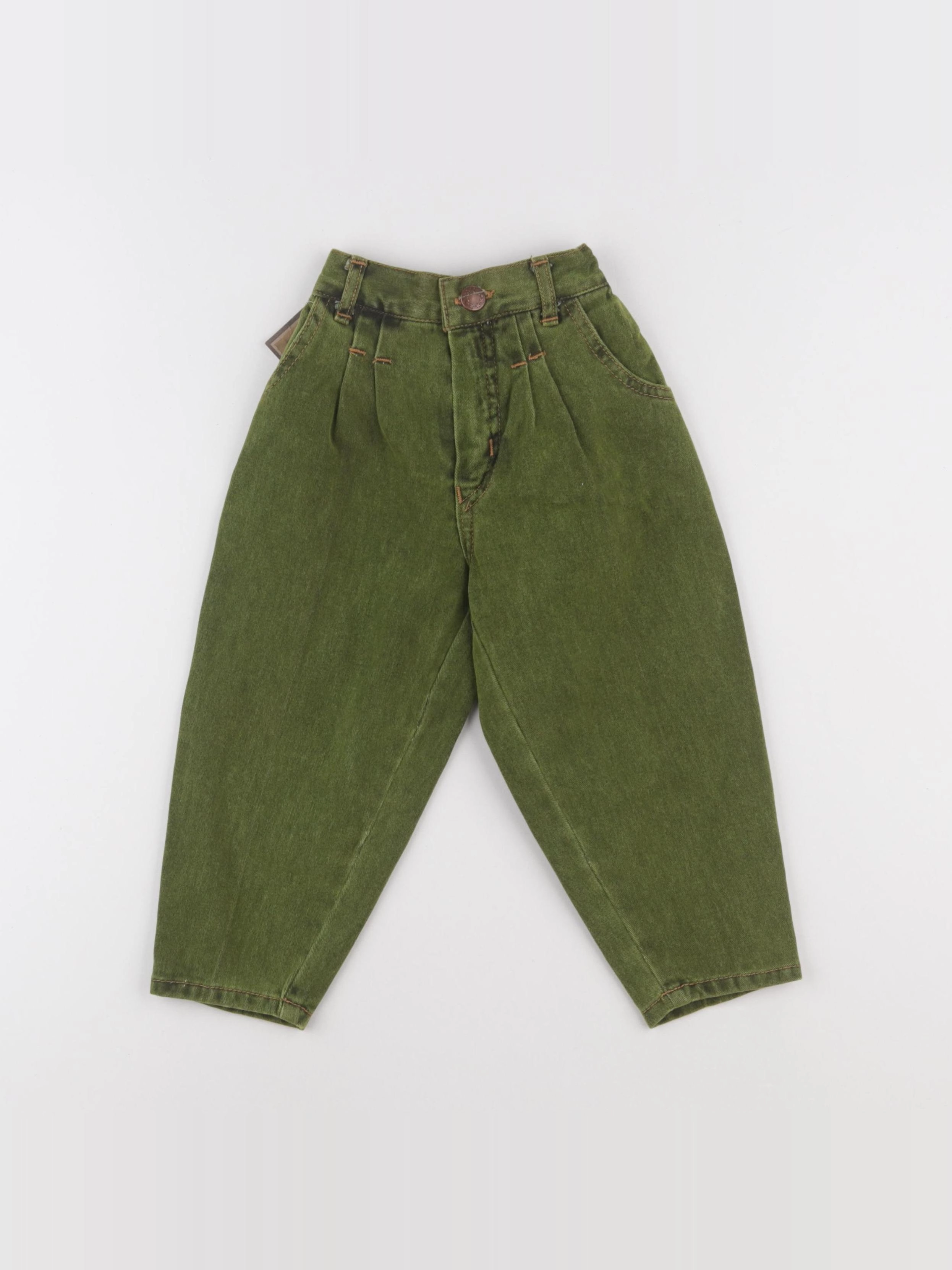 Vintage - jean vert - 2 ans
