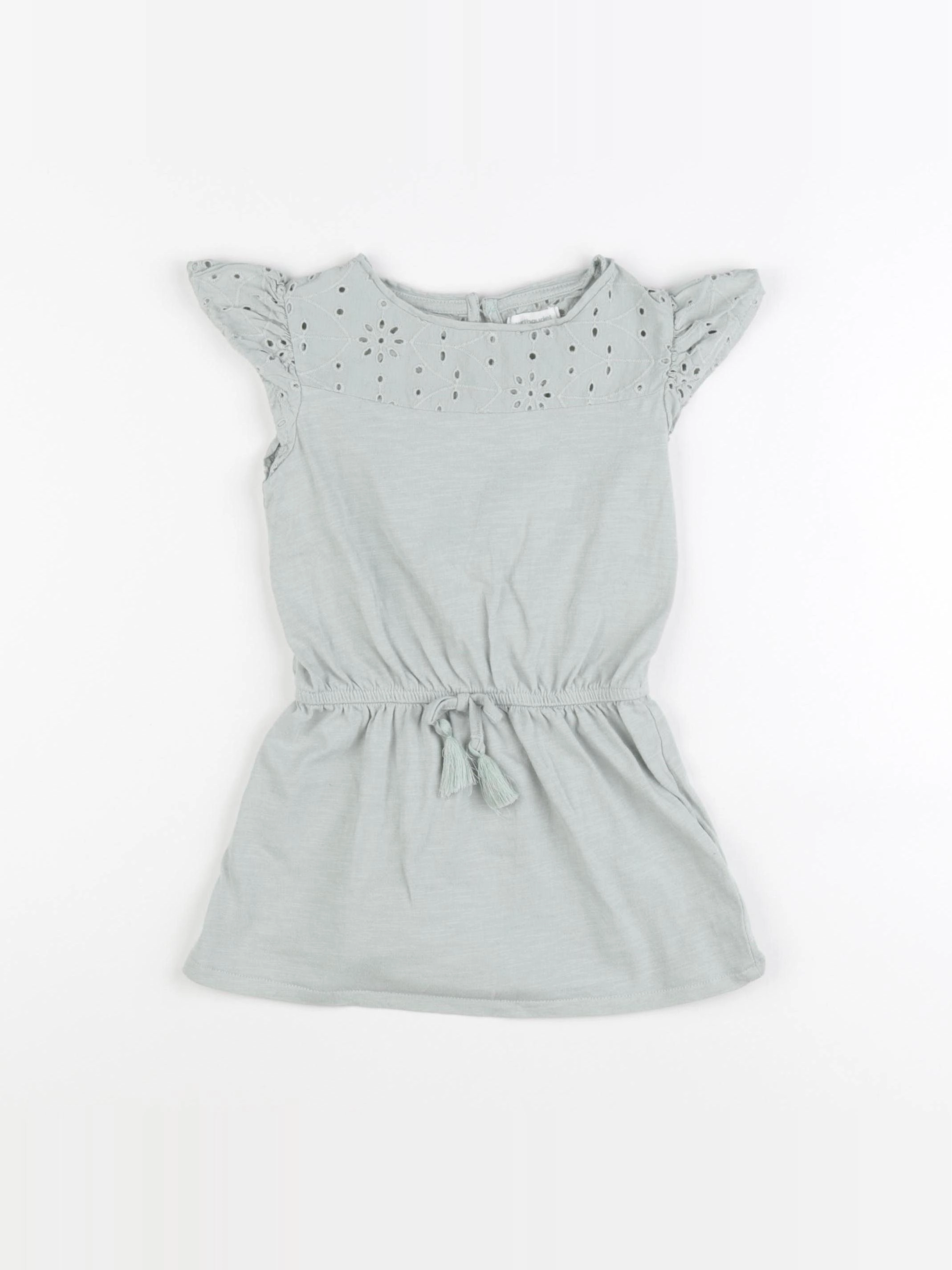 Vertbaudet - robe vert - 3 ans