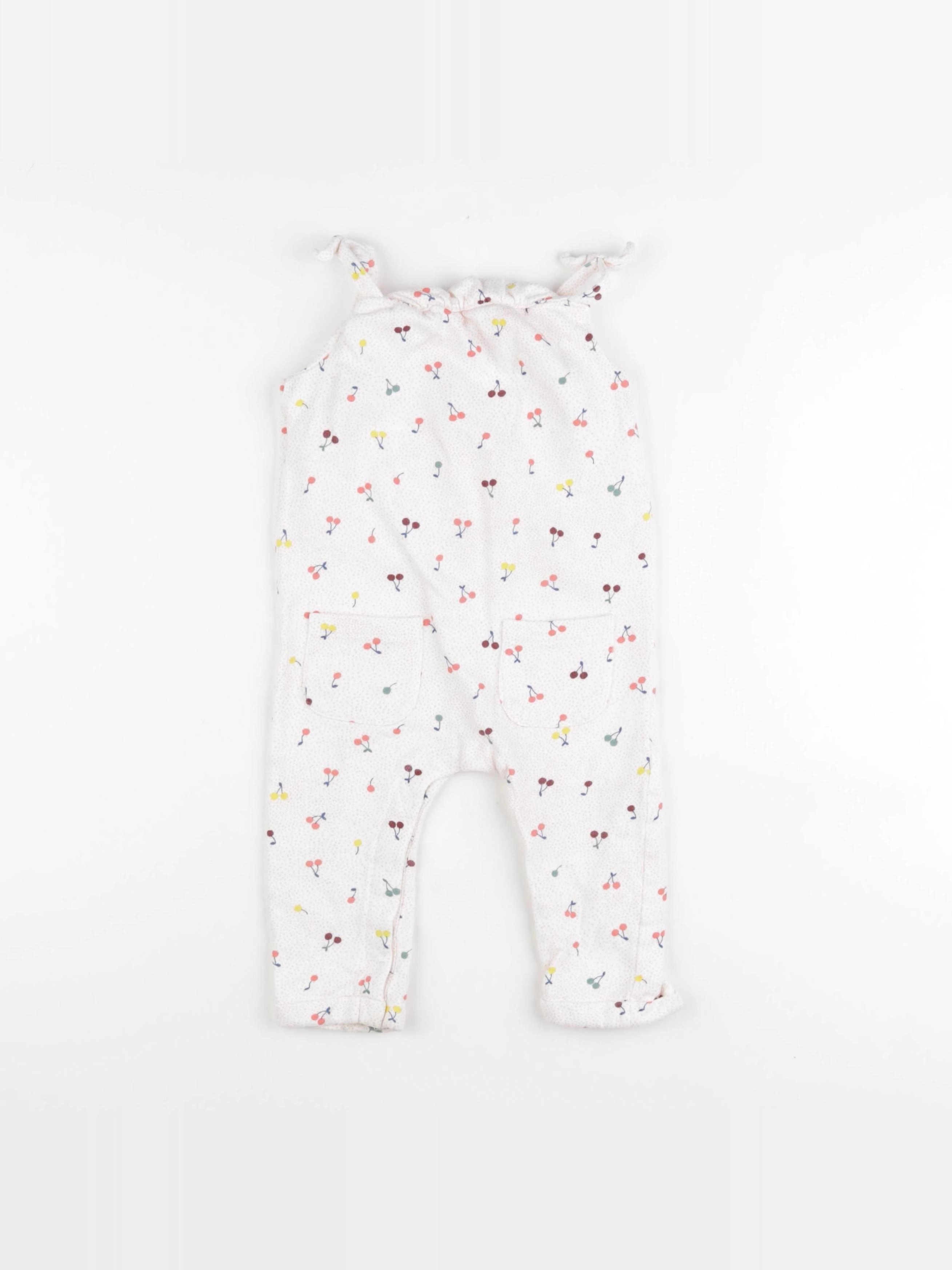 Vertbaudet - salopette multicolore - 18 mois