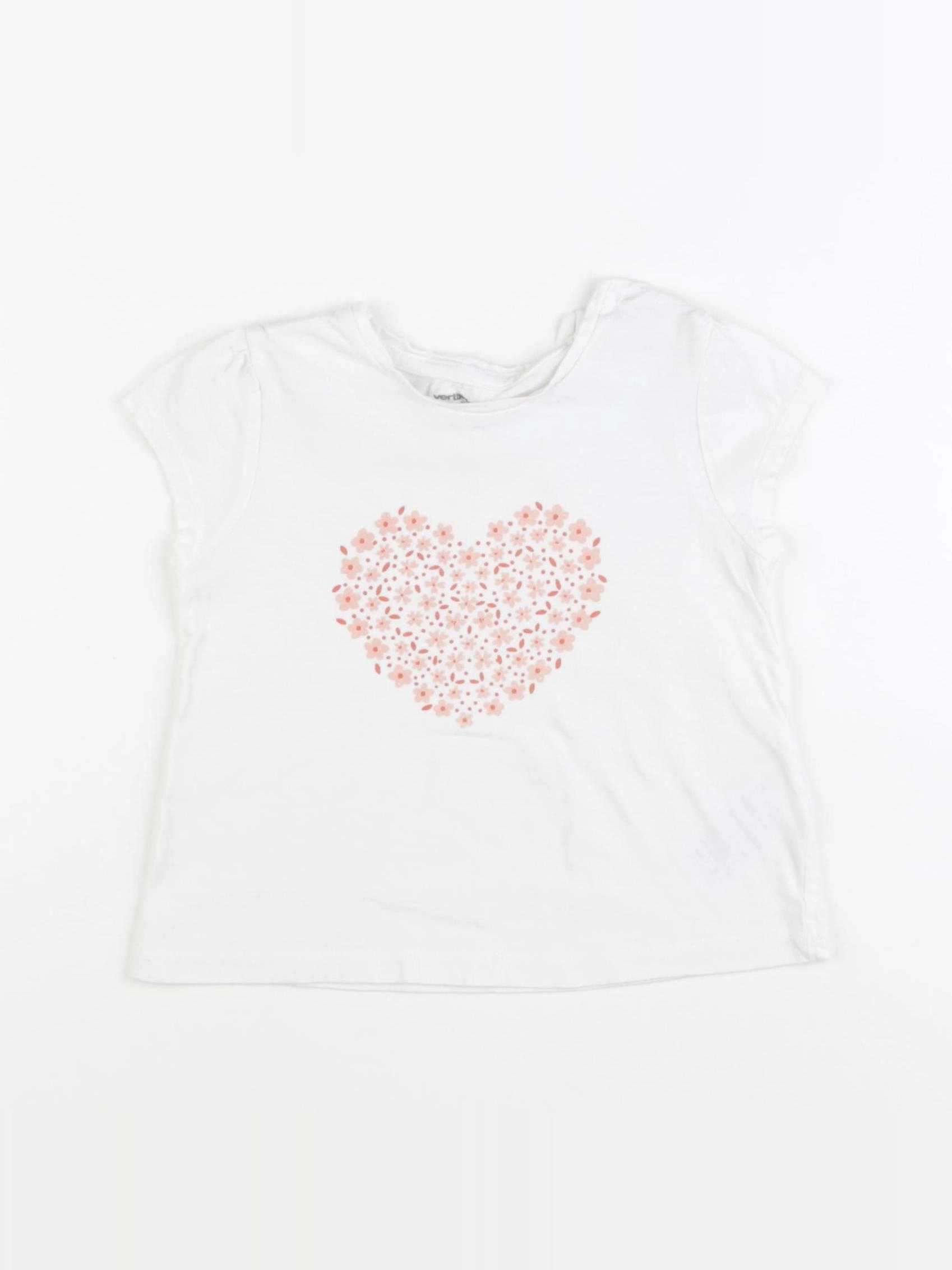 Vertbaudet - tee-shirt blanc - 36 mois