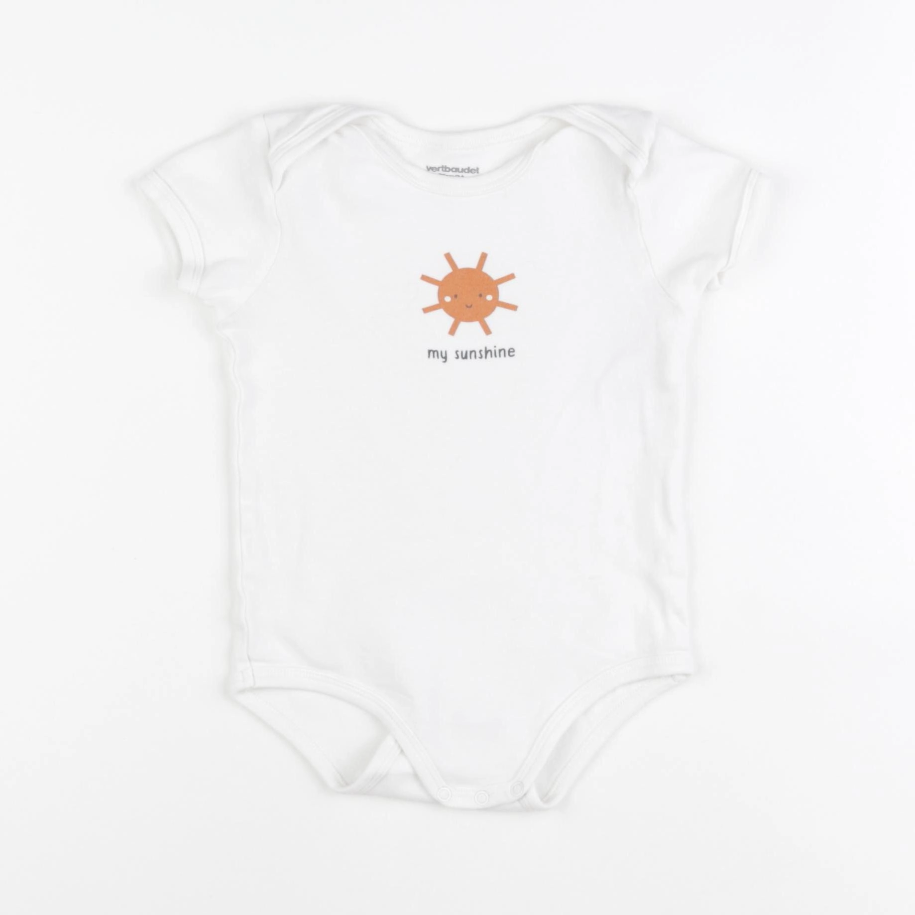 Vertbaudet - body blanc - 3 ans