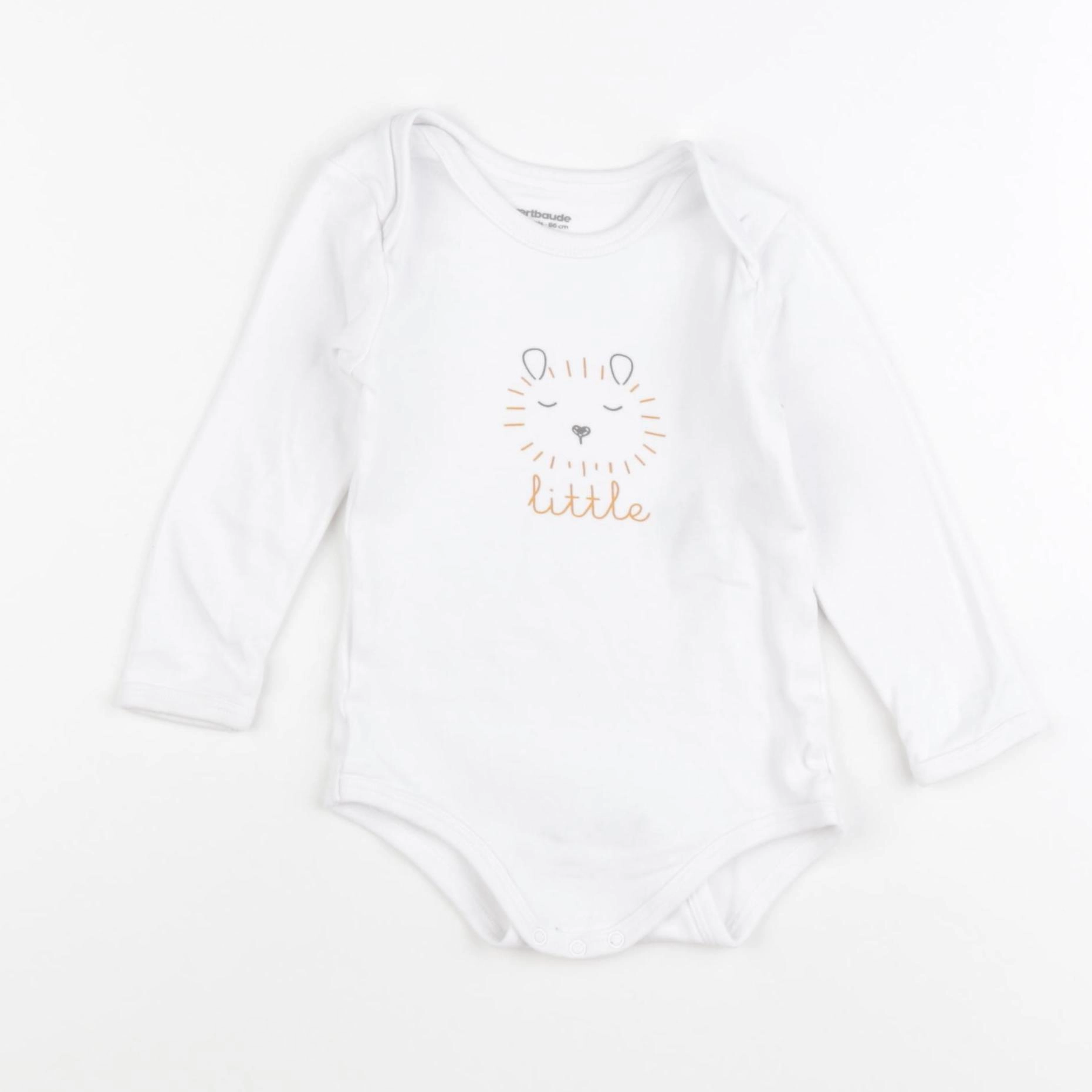 Vertbaudet - body blanc - 24 mois