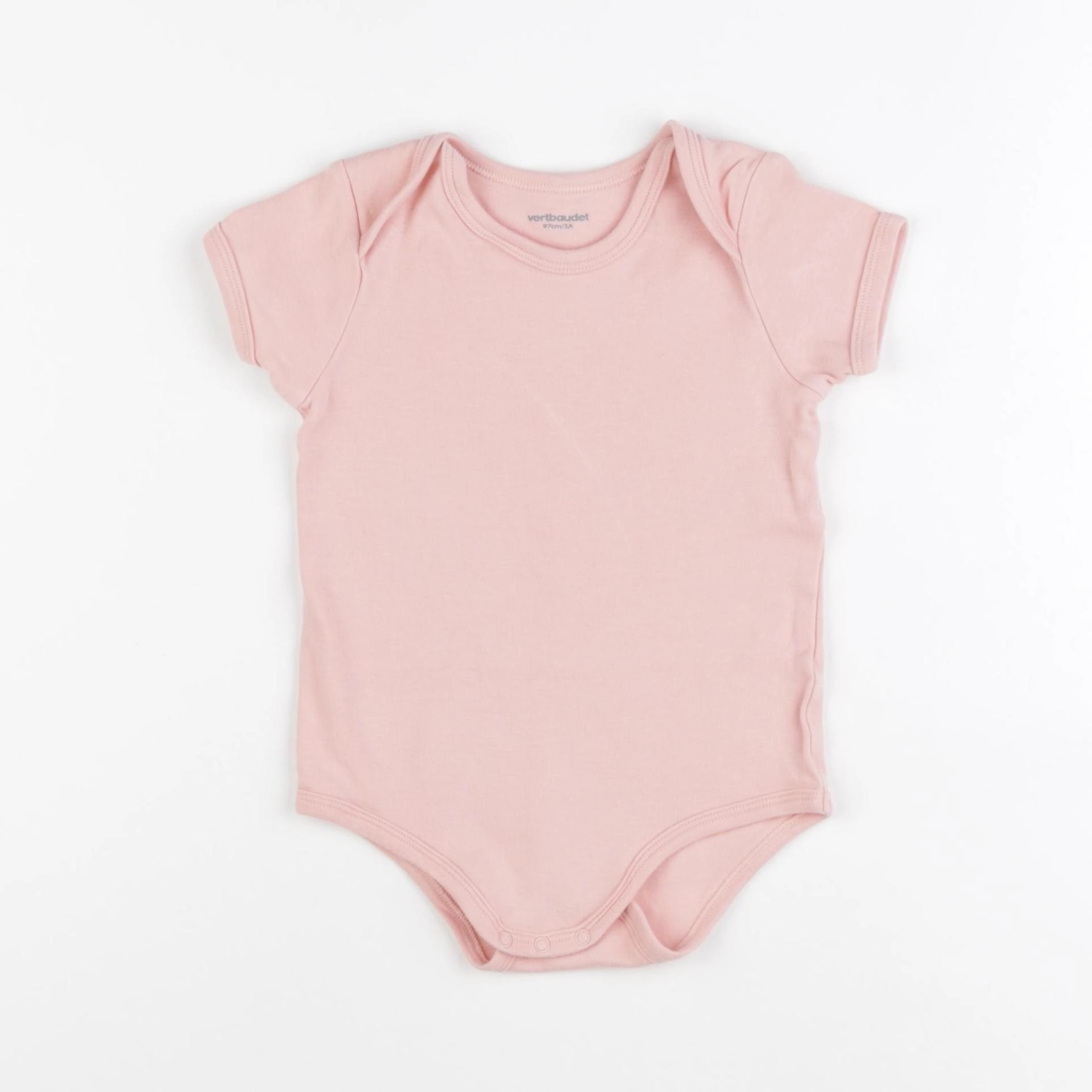 Vertbaudet - body rose - 3 ans