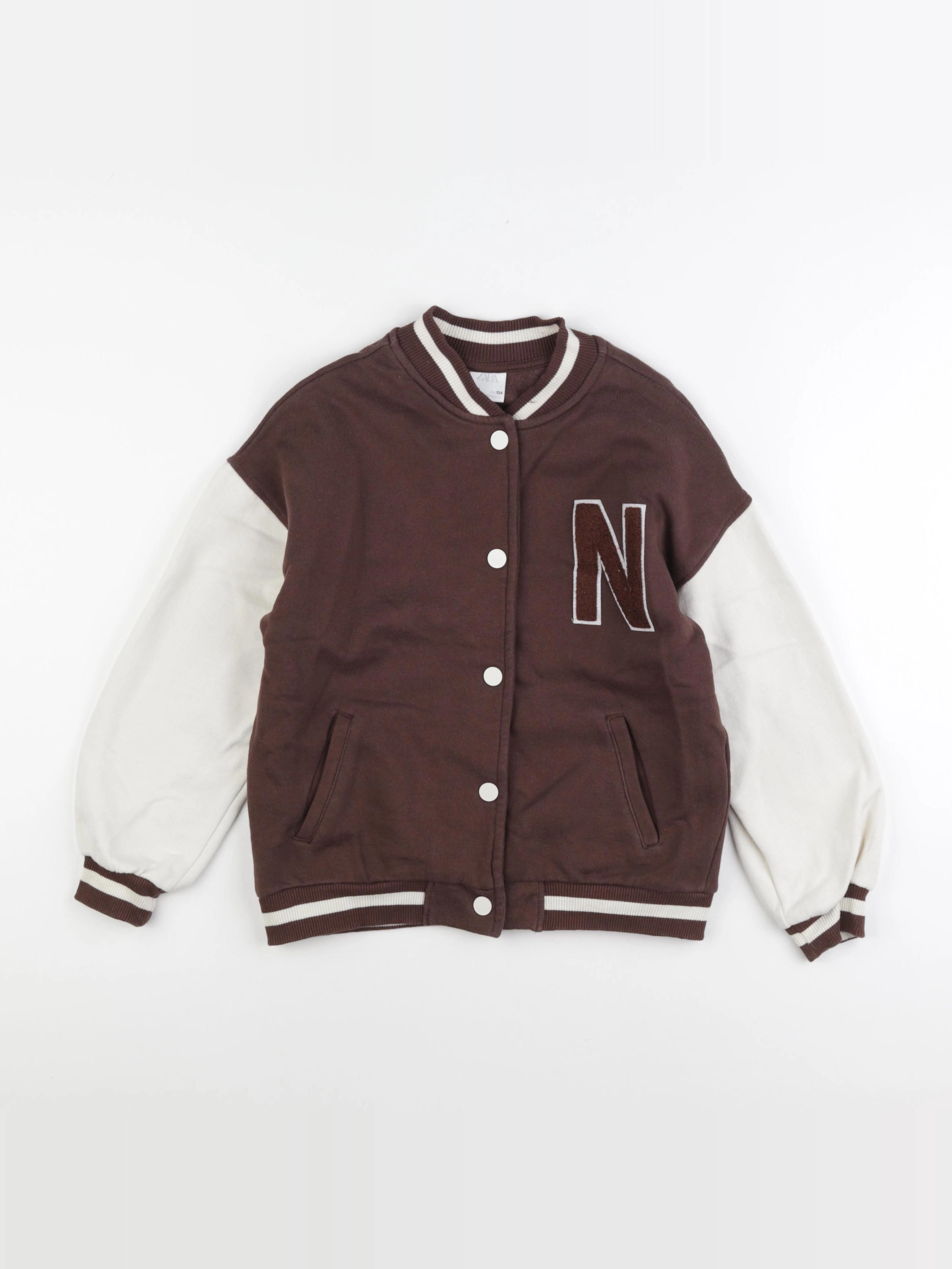 Zara - sweat marron - 9 ans