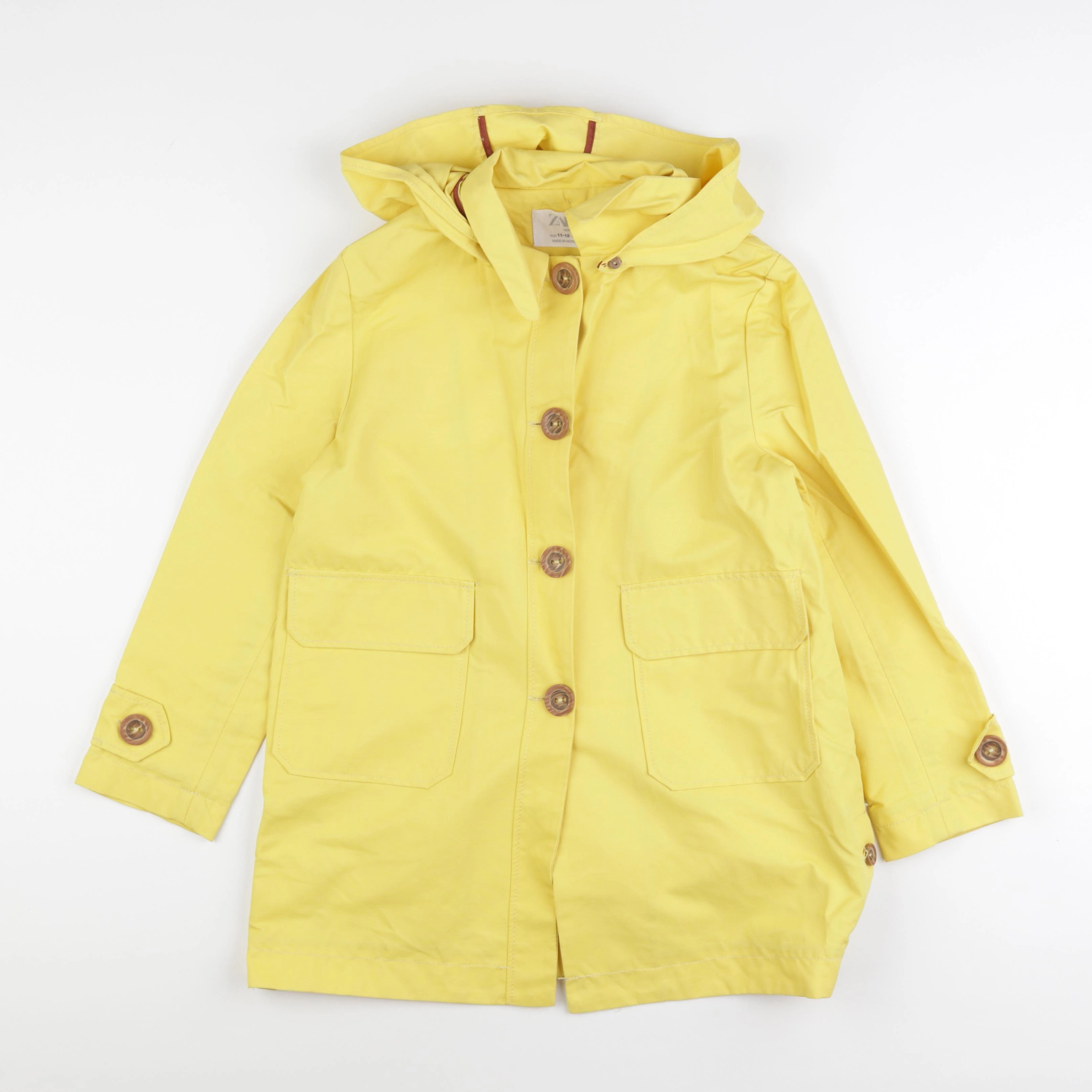 Zara - imperméable jaune - 11/12 ans