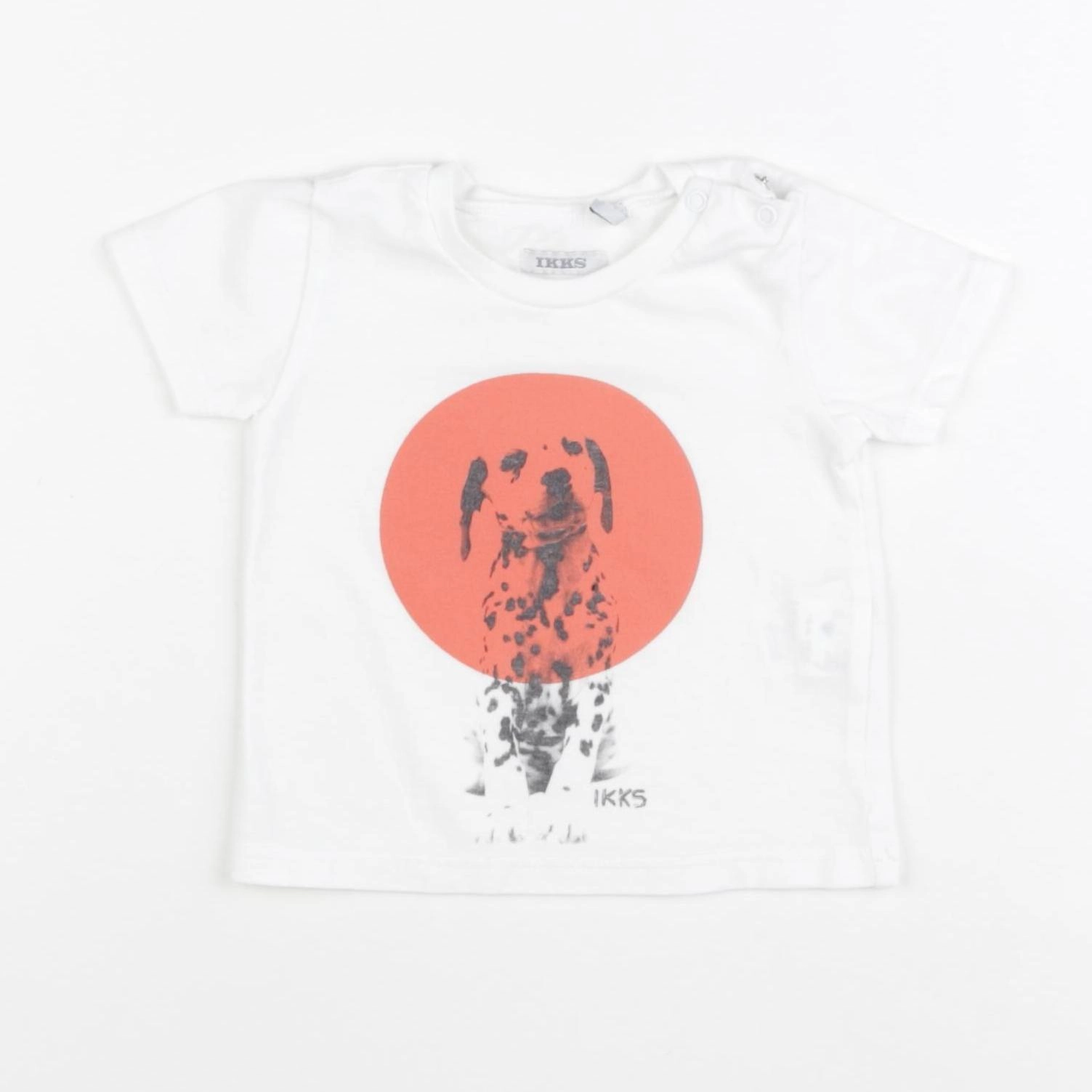 IKKS - tee-shirt blanc - 3 mois