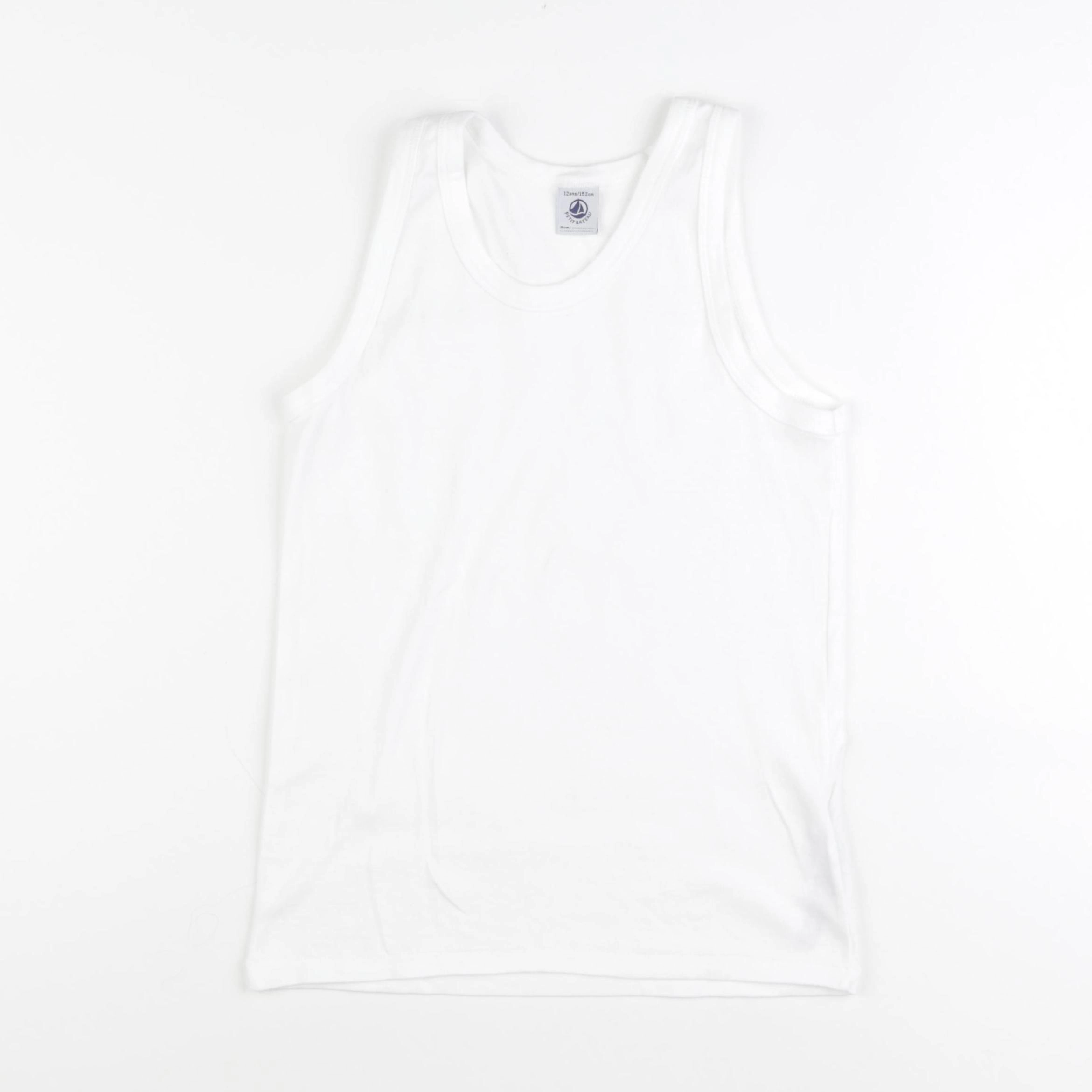 Petit Bateau - maillot de corps blanc - 12 ans