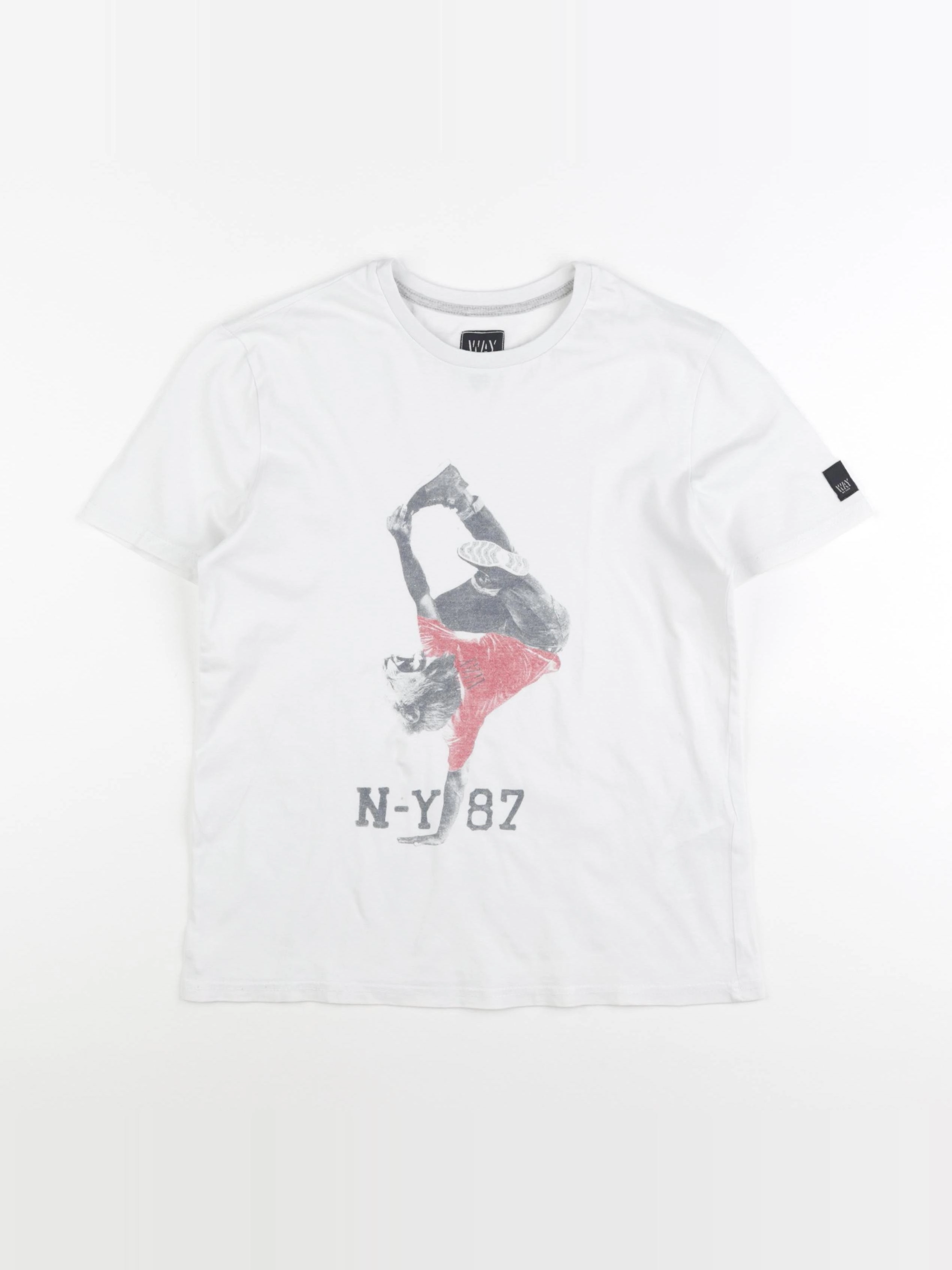IKKS - tee-shirt blanc - 12 ans