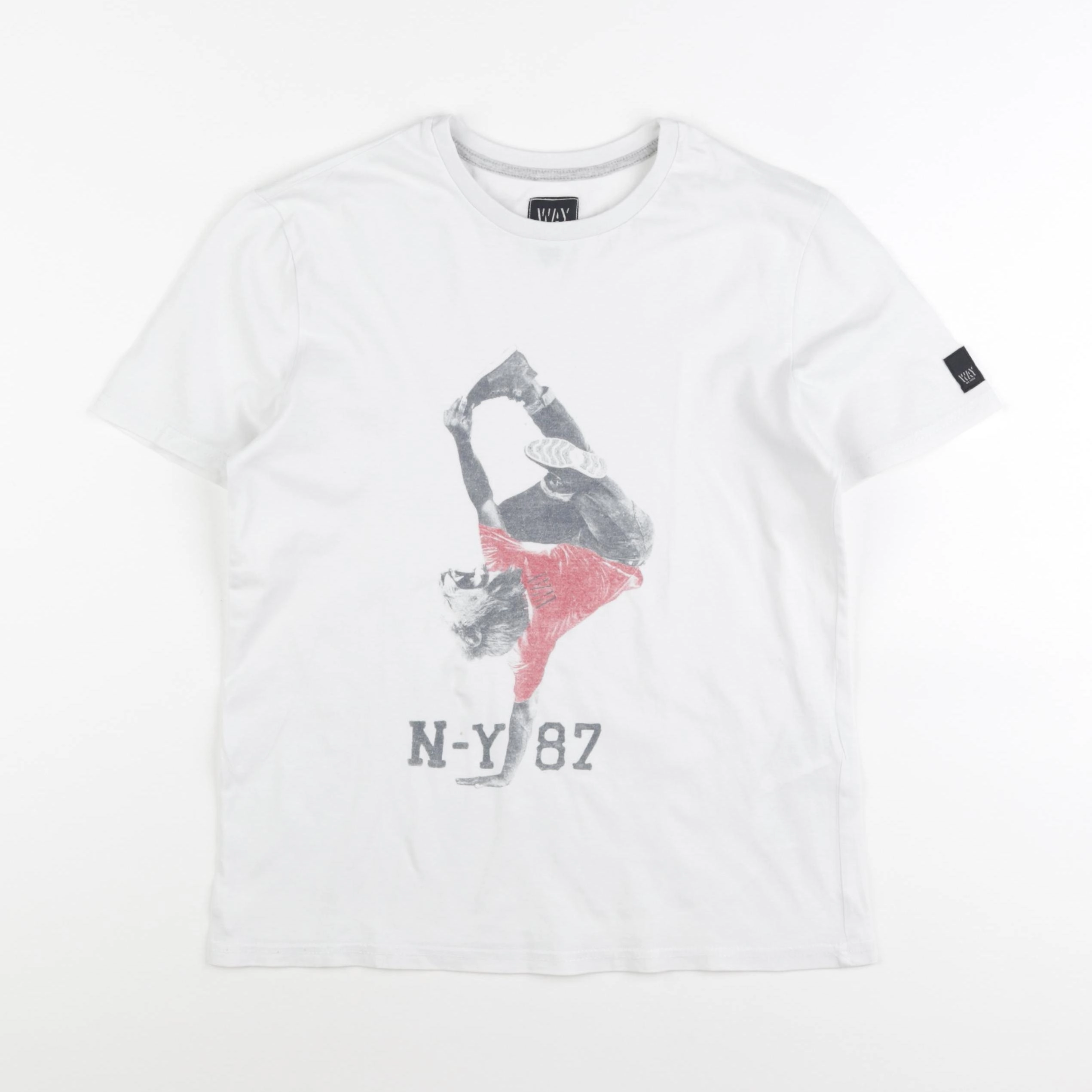 IKKS - tee-shirt blanc - 12 ans