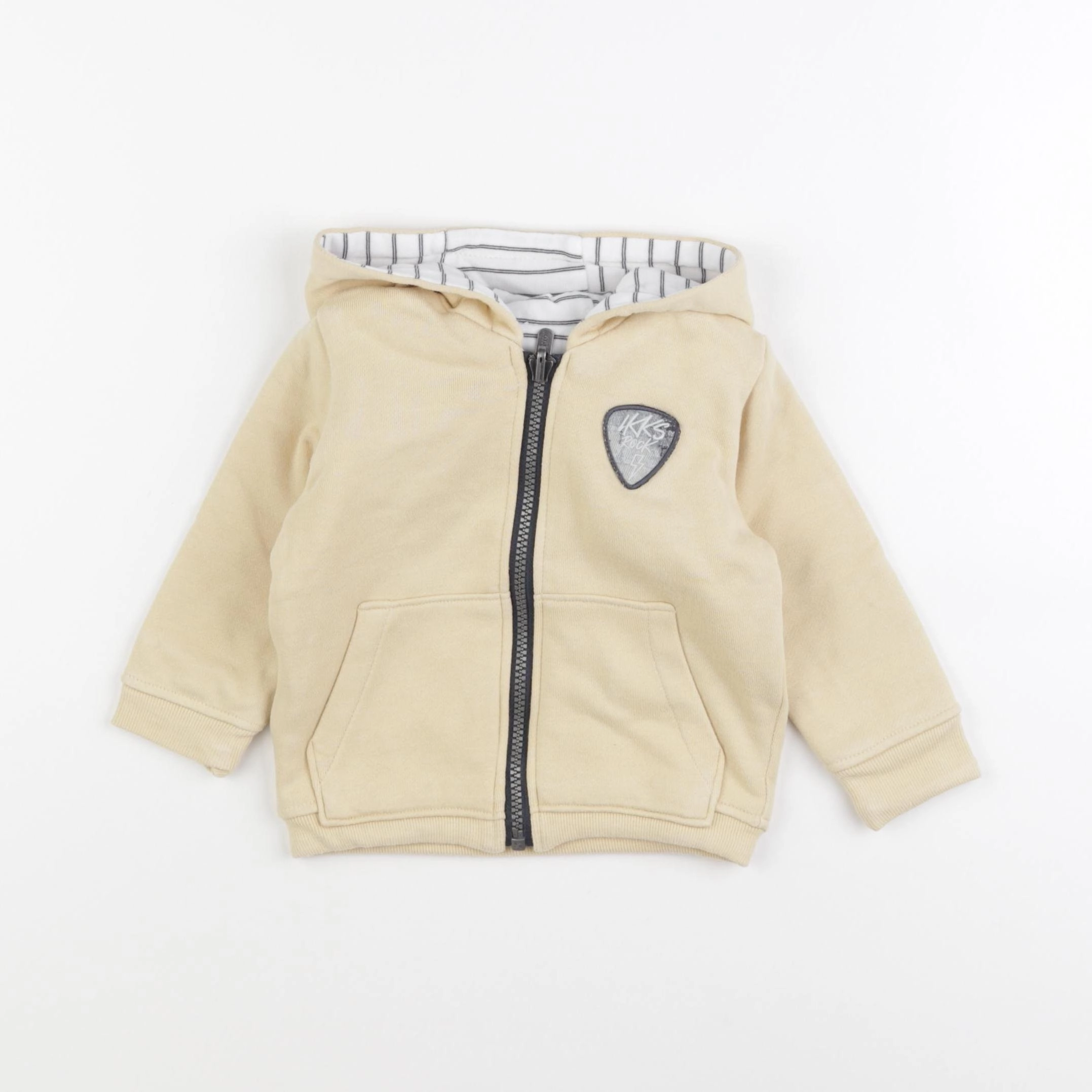 IKKS - sweat jaune - 12 mois