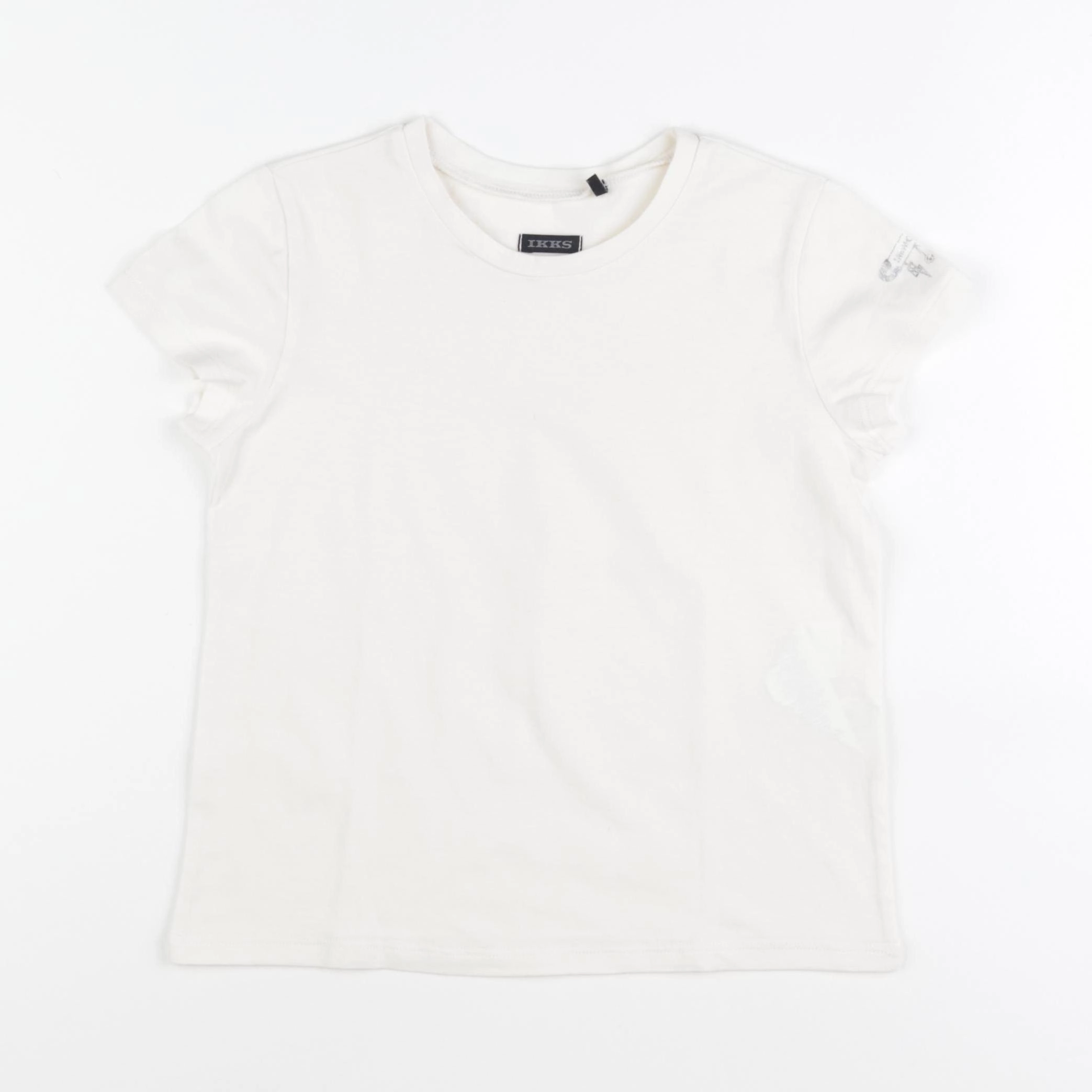 IKKS - tee-shirt blanc - 8 ans