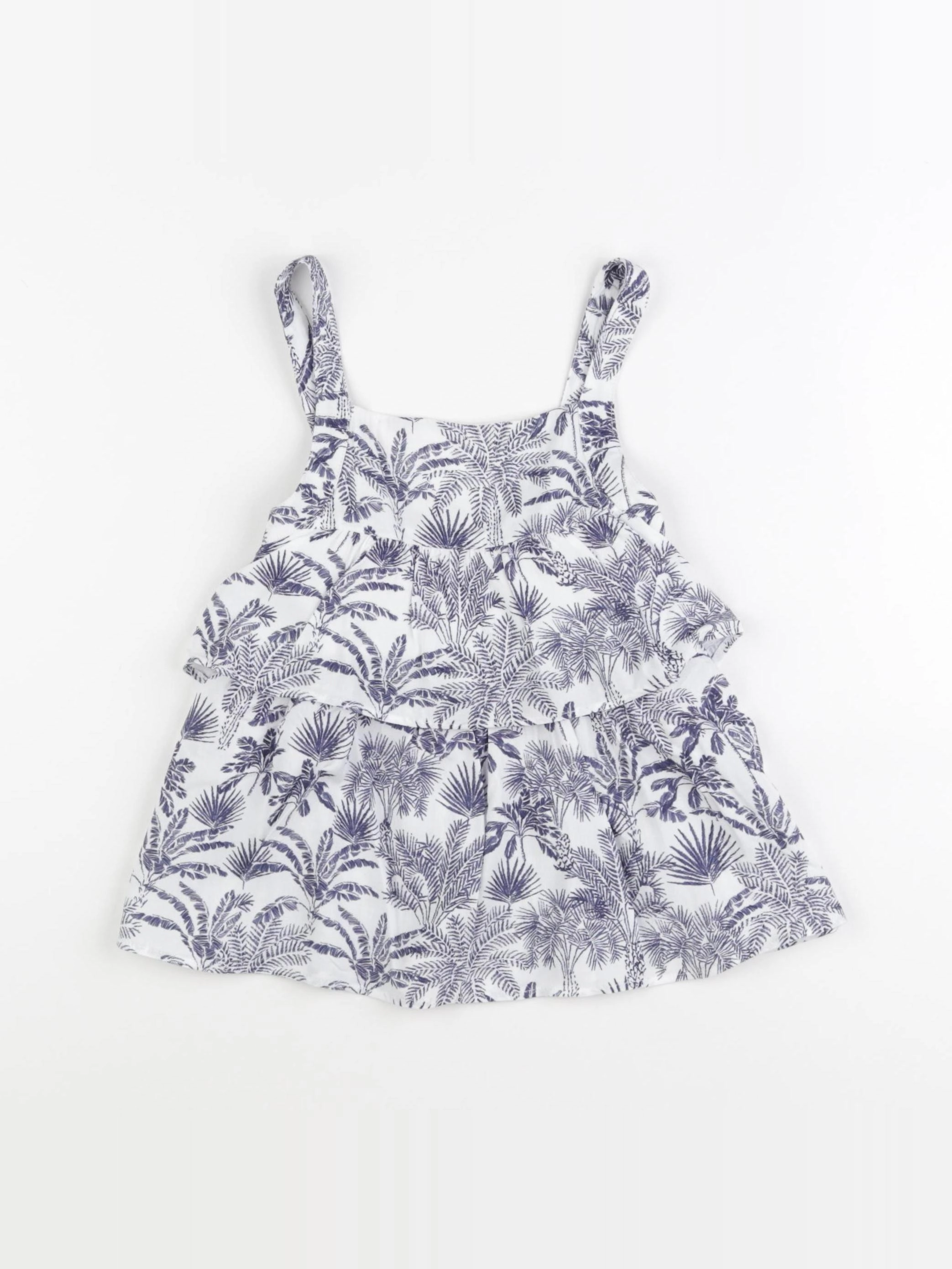 IKKS - blouse bleu - 6 ans
