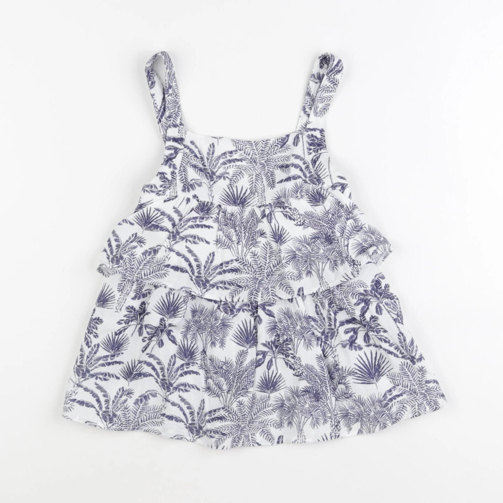 IKKS - blouse bleu - 6 ans