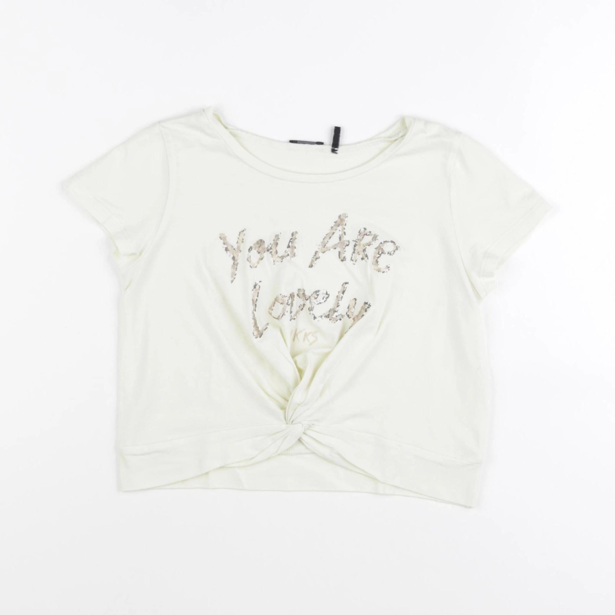 IKKS - tee-shirt jaune - 6 ans