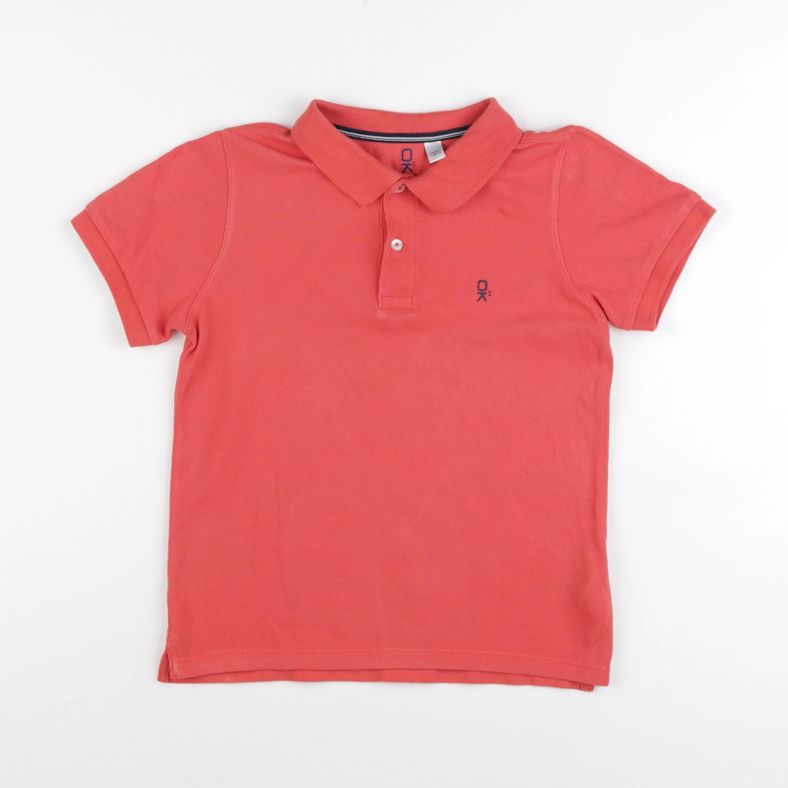Okaidi - polo rouge - 10 ans