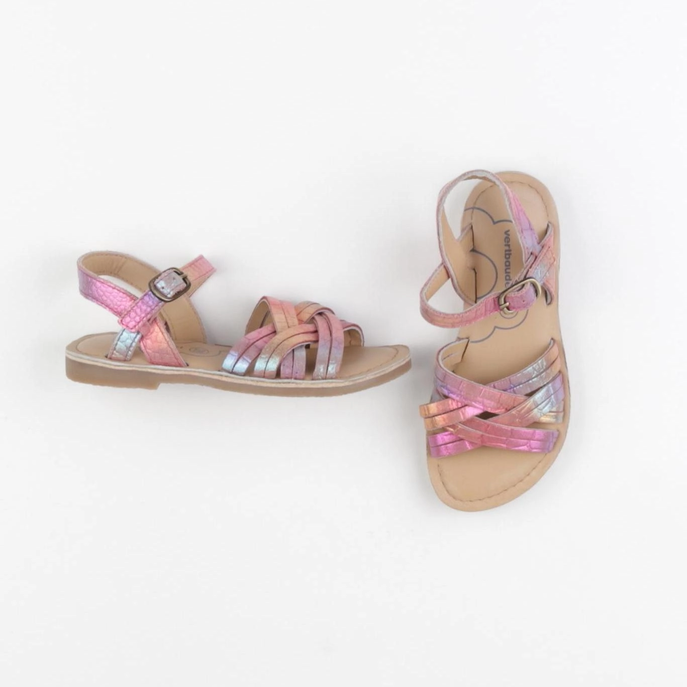 Vertbaudet - sandales multicolore - pointure 28