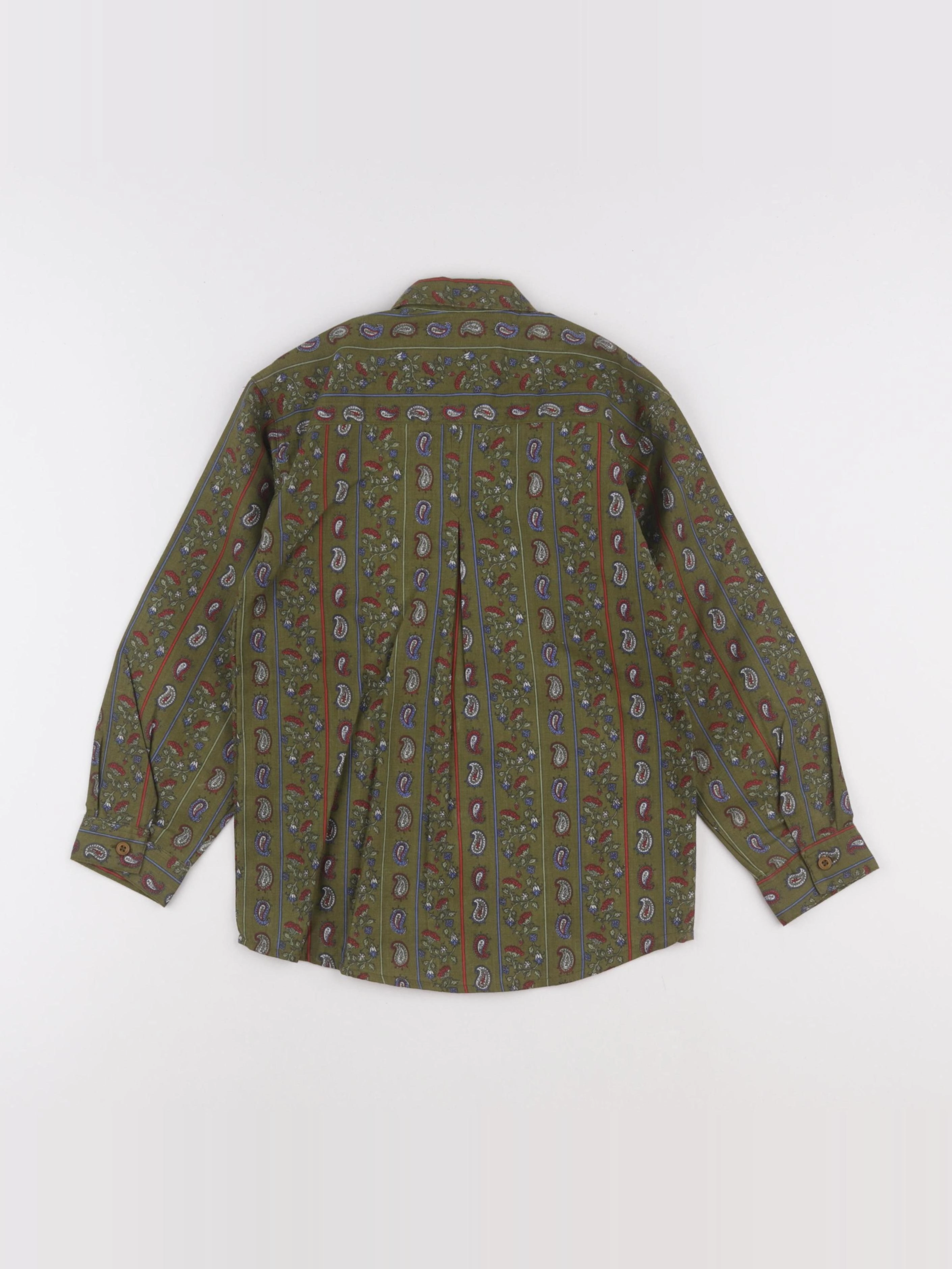 Vintage - chemise vert - 6 ans