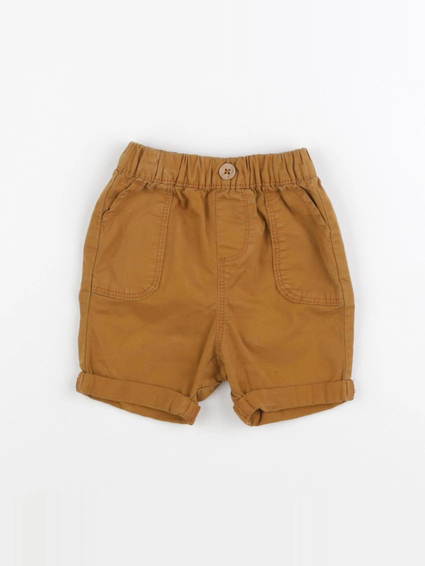 Tape à l'oeil - short marron - 6 mois