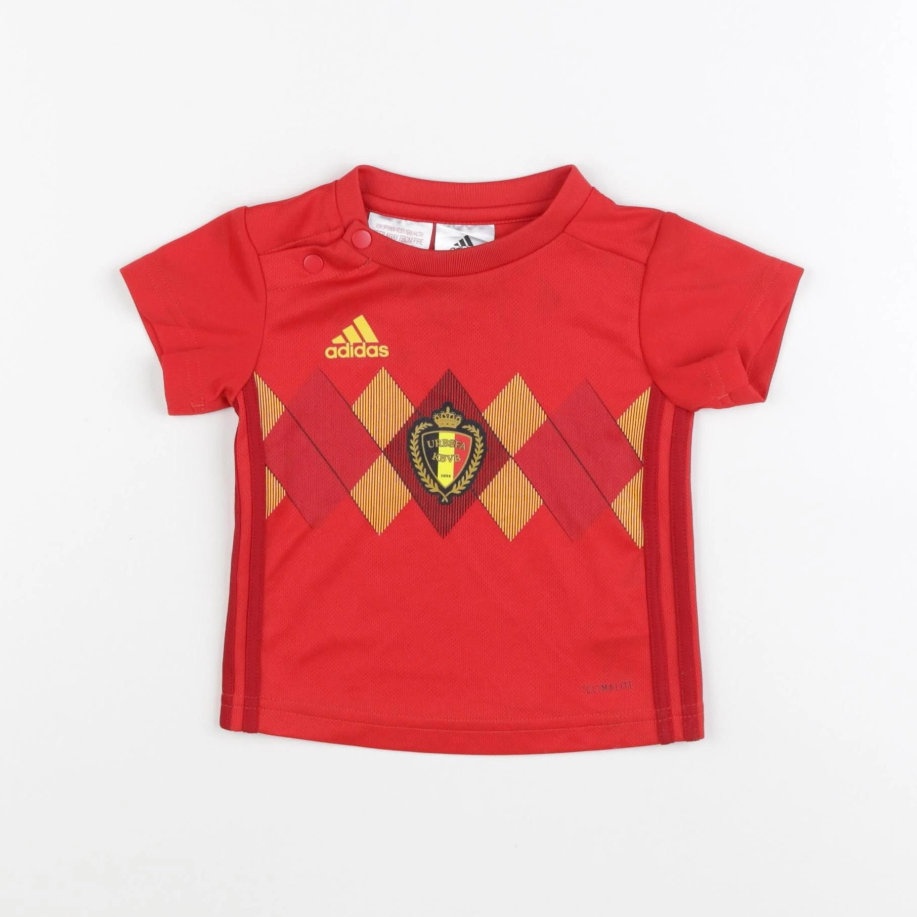 Adidas - tee-shirt rouge - 6 mois