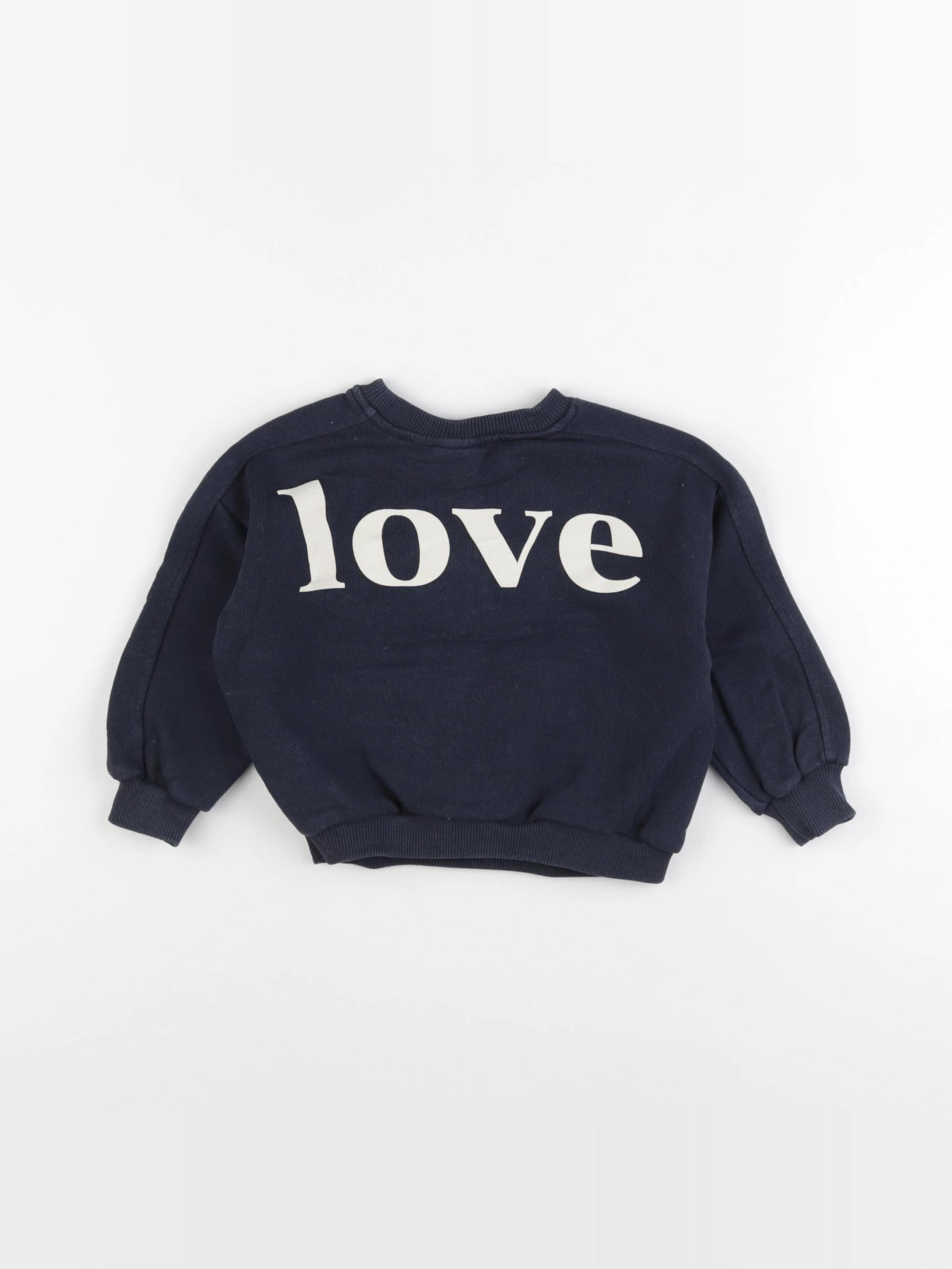 Zara - sweat bleu - 3 ans