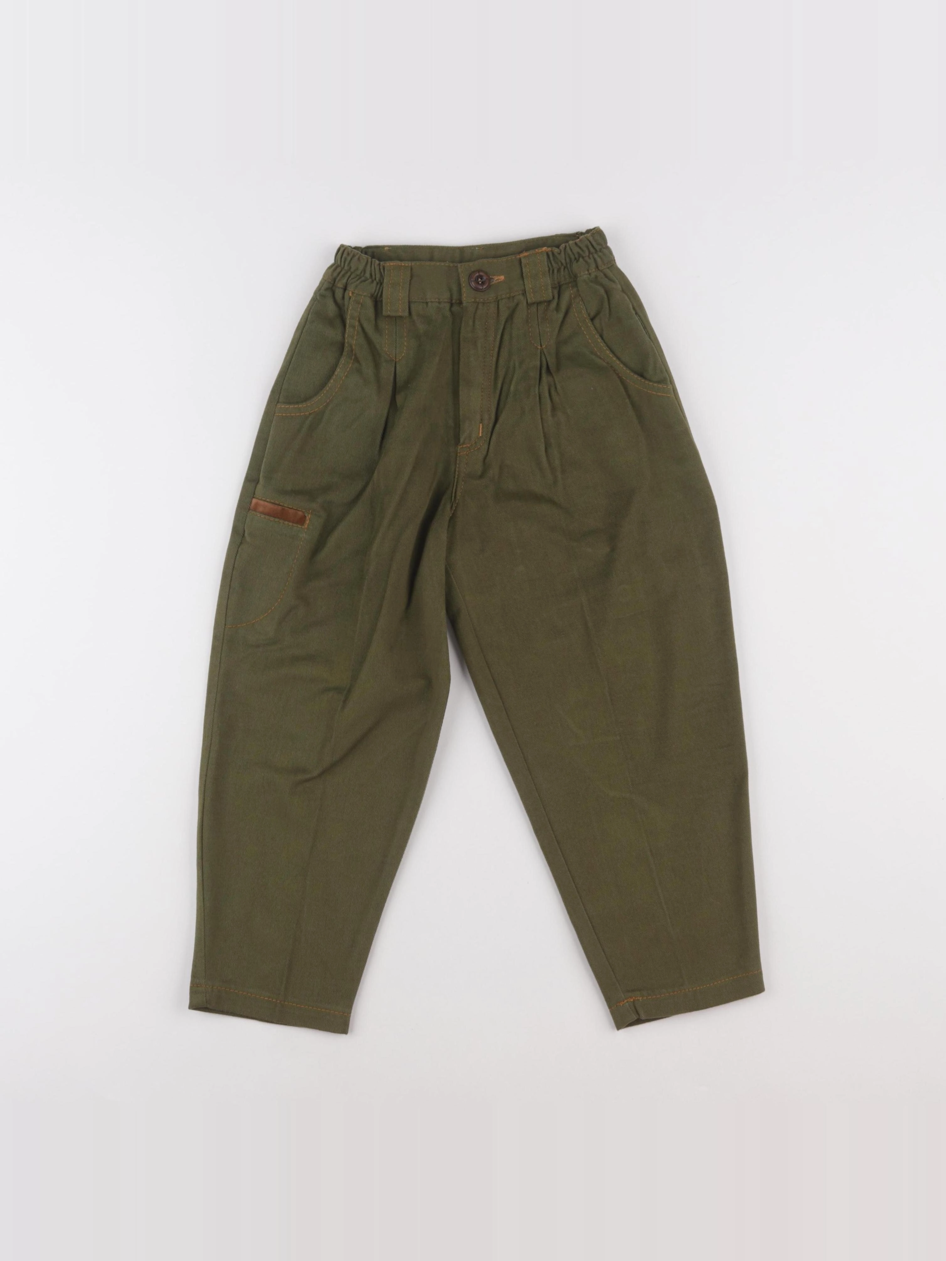Vintage - pantalon vert - 5 ans