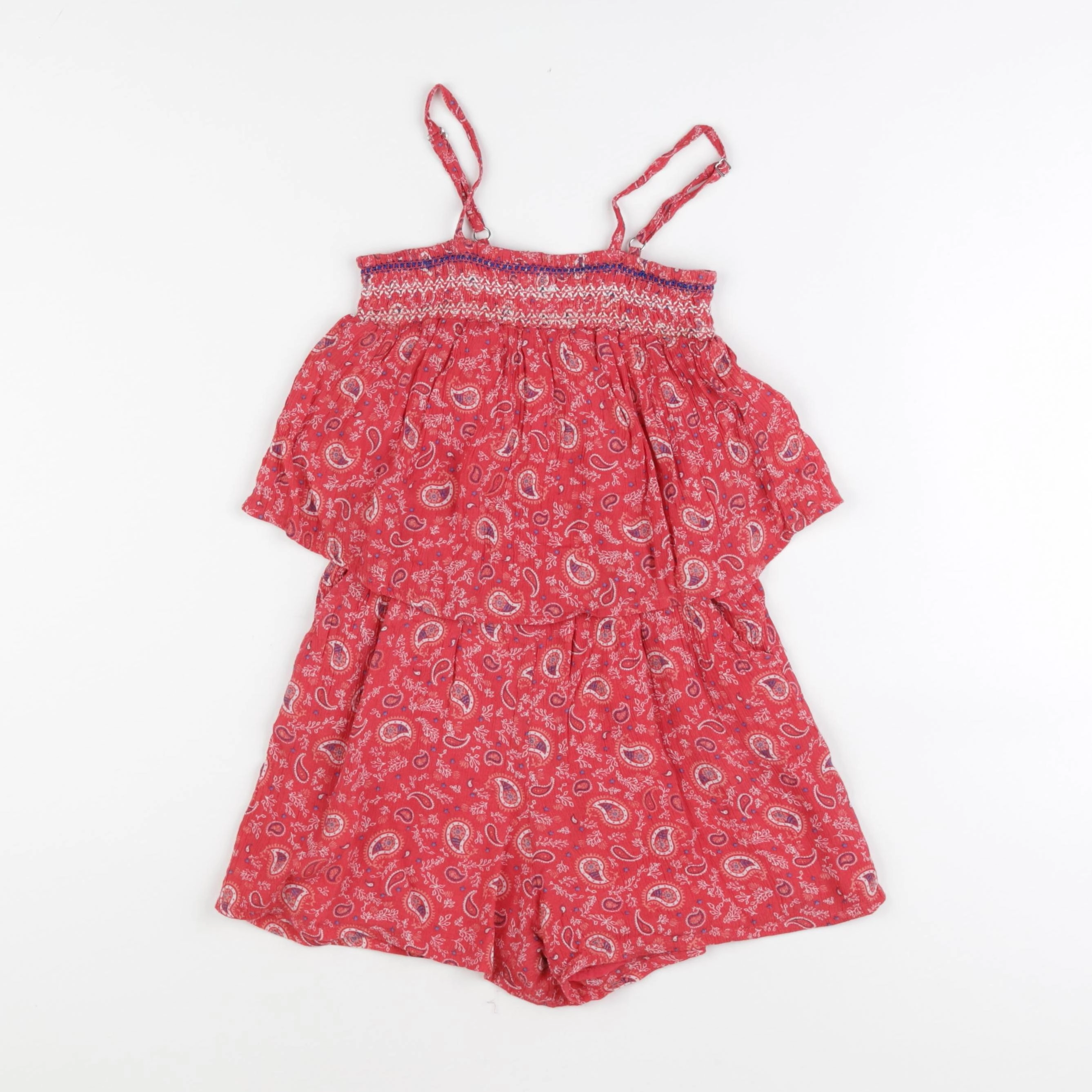 IKKS - combinaison rouge - 8 ans