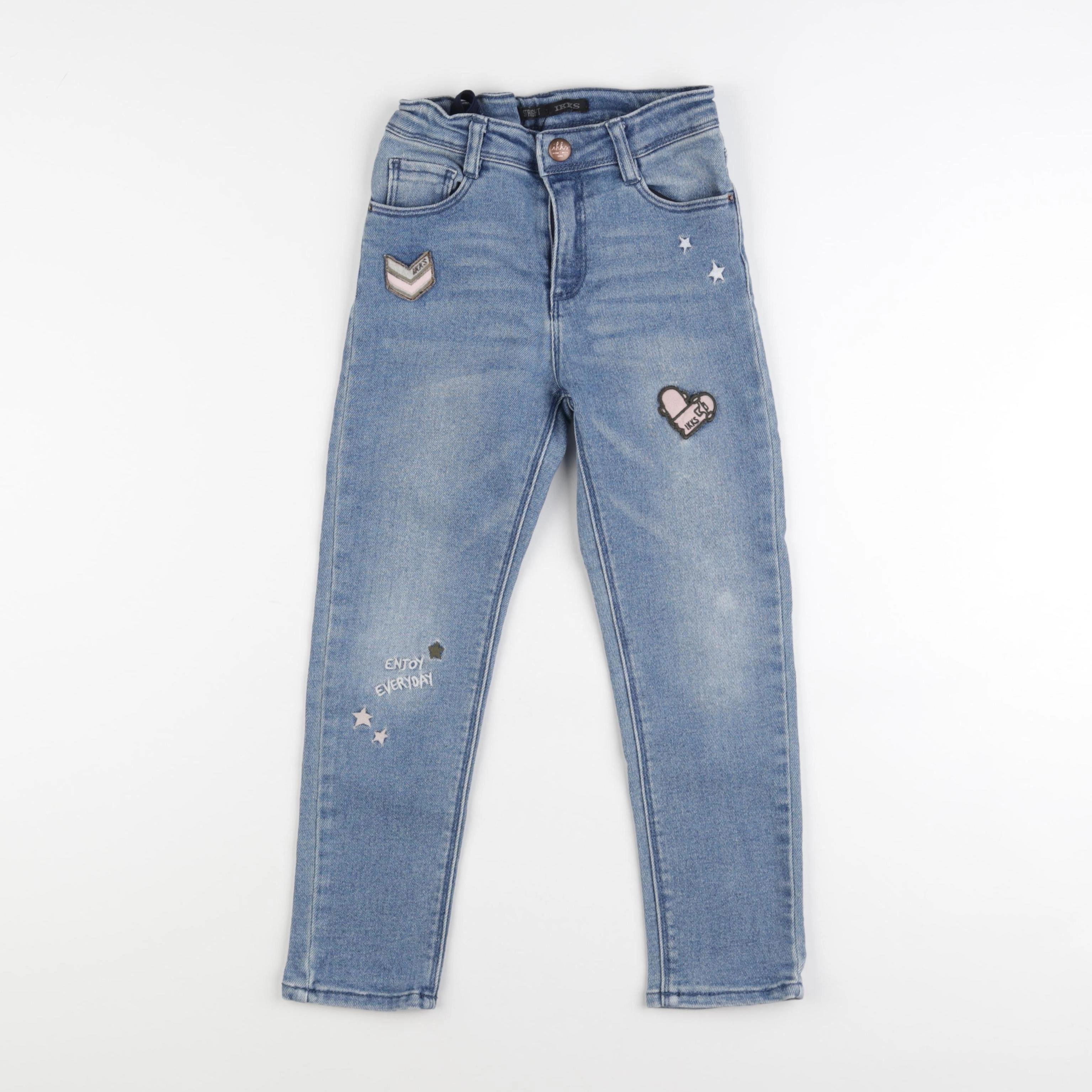 IKKS - jean bleu - 7 ans