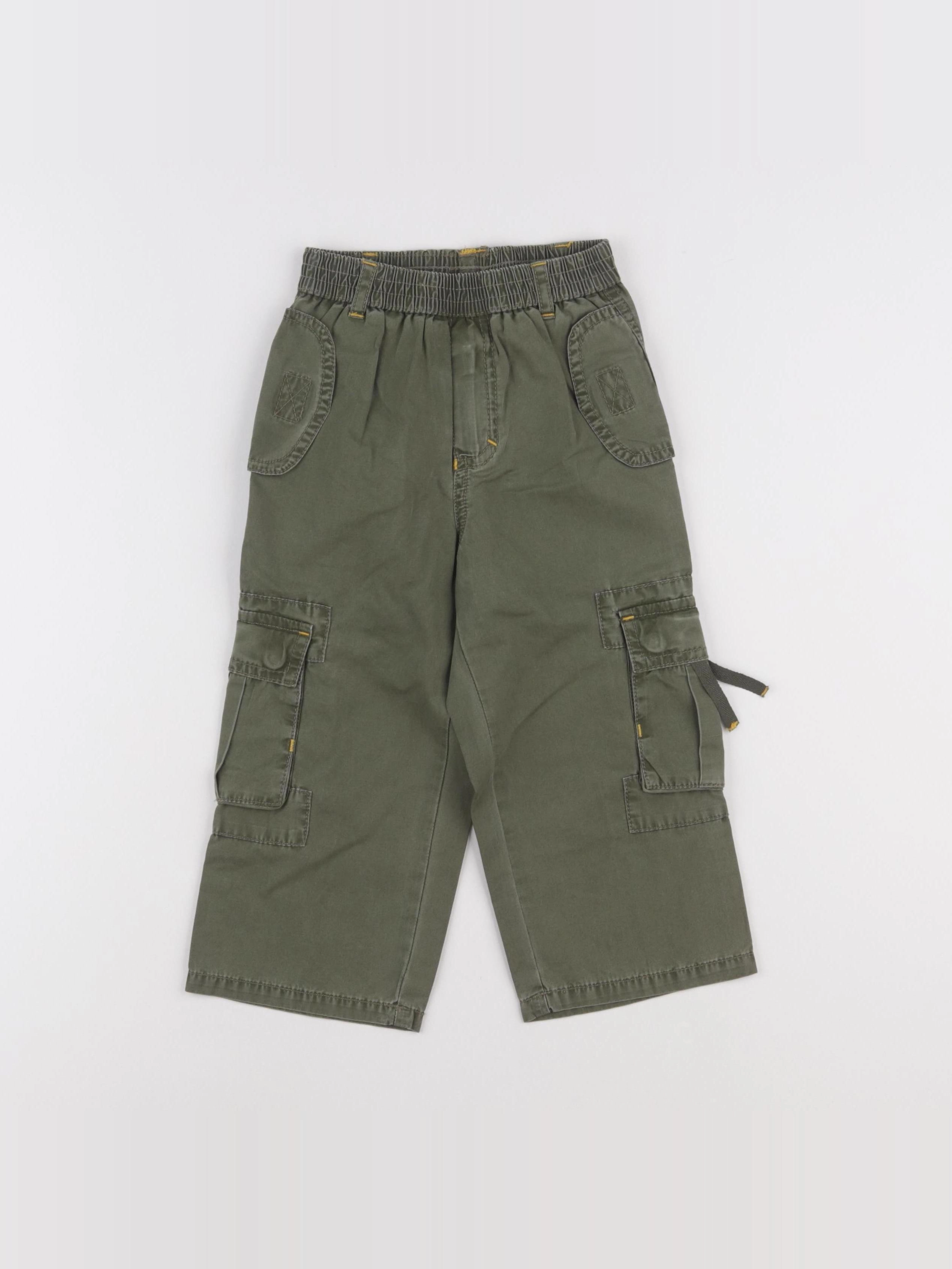 Vintage - pantalon vert - 2 ans