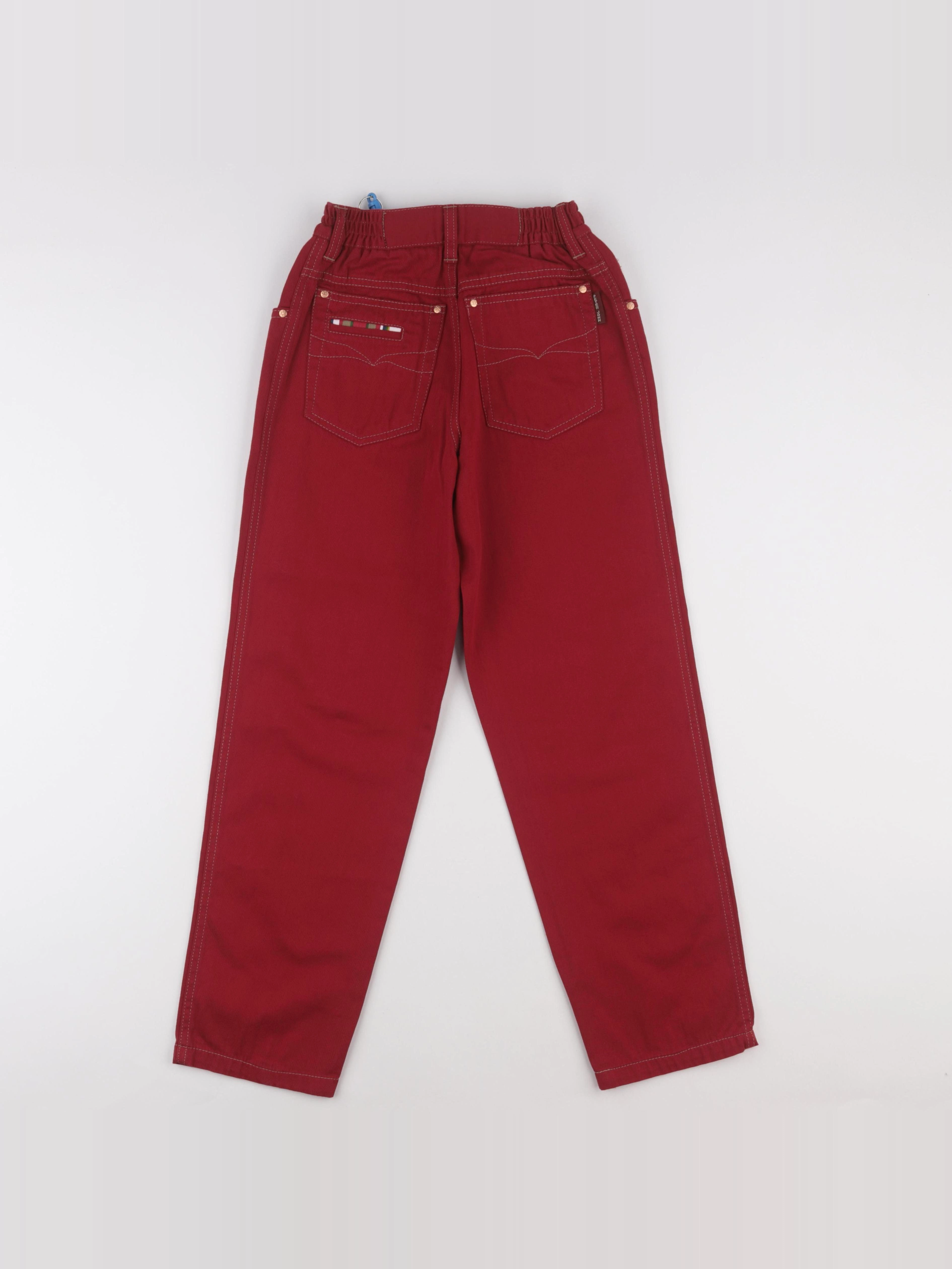 Vintage - pantalon rouge - 10 ans