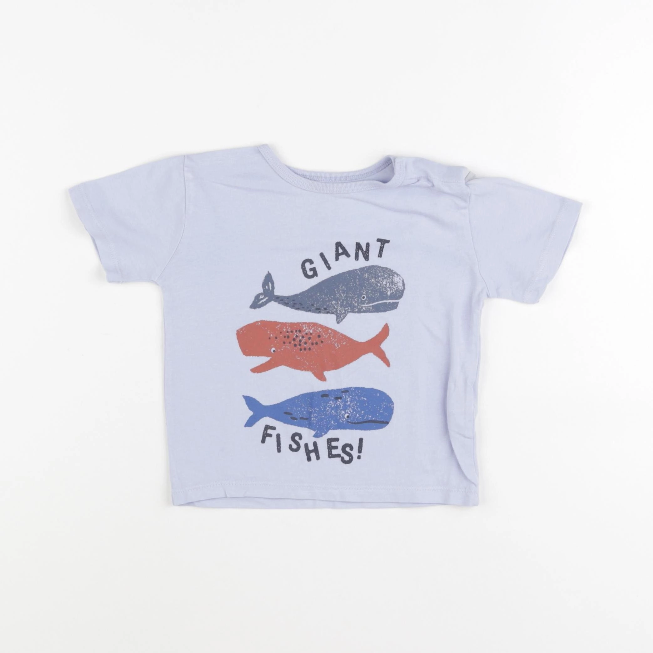 Boutchou - tee-shirt bleu - 18 mois