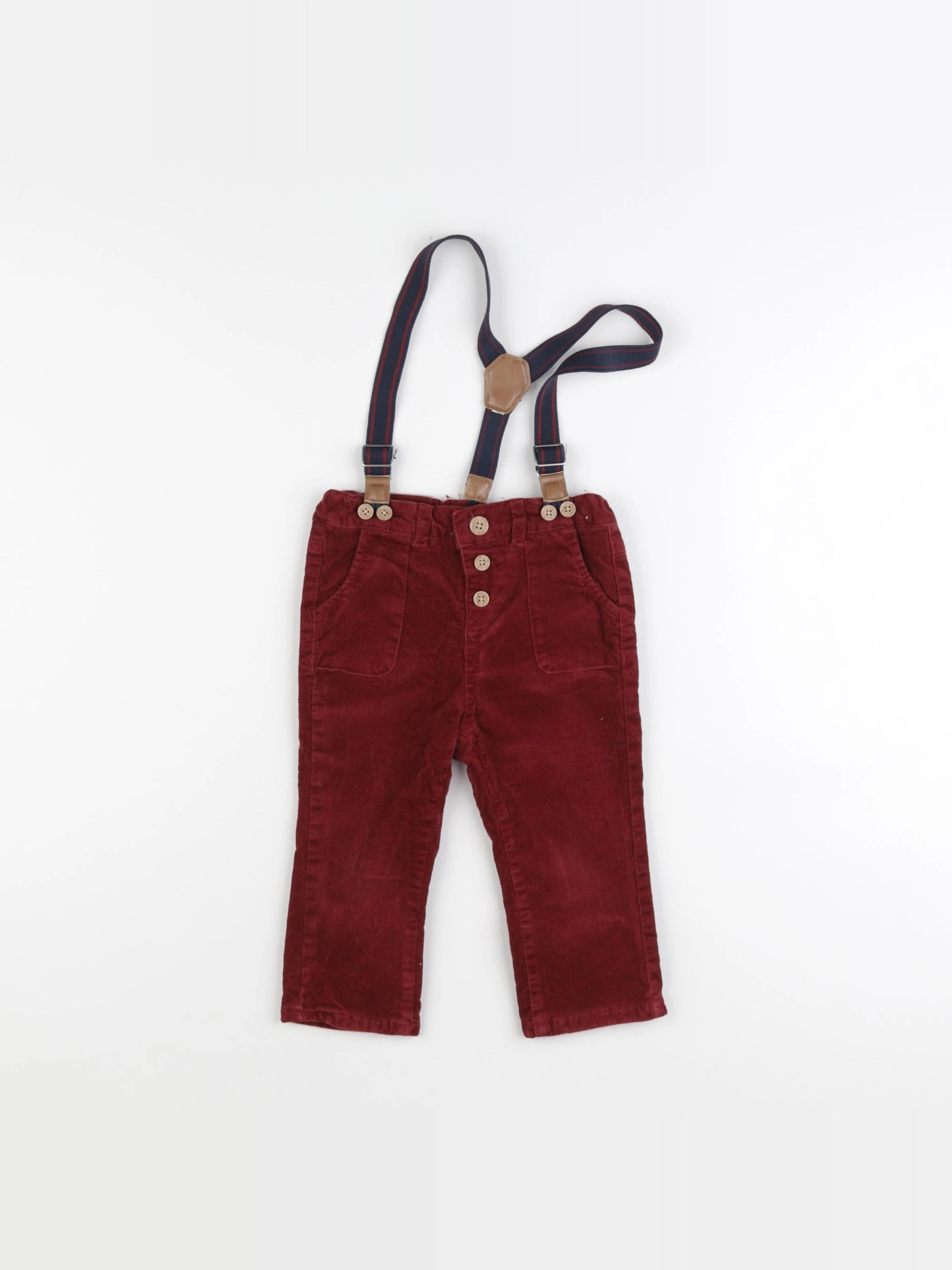 Tape à l'oeil - pantalon rouge - 18 mois