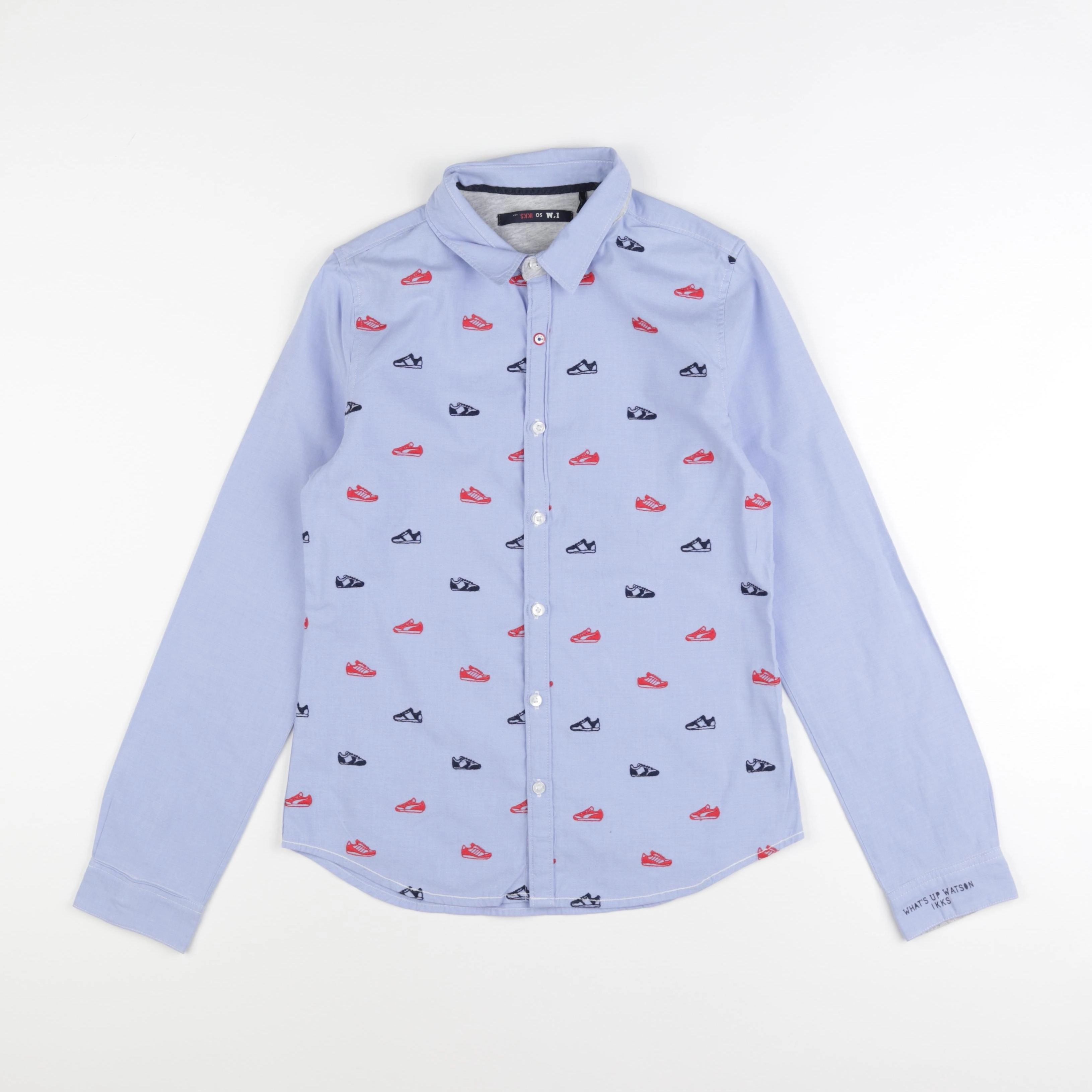 IKKS - chemise bleu - 12 ans