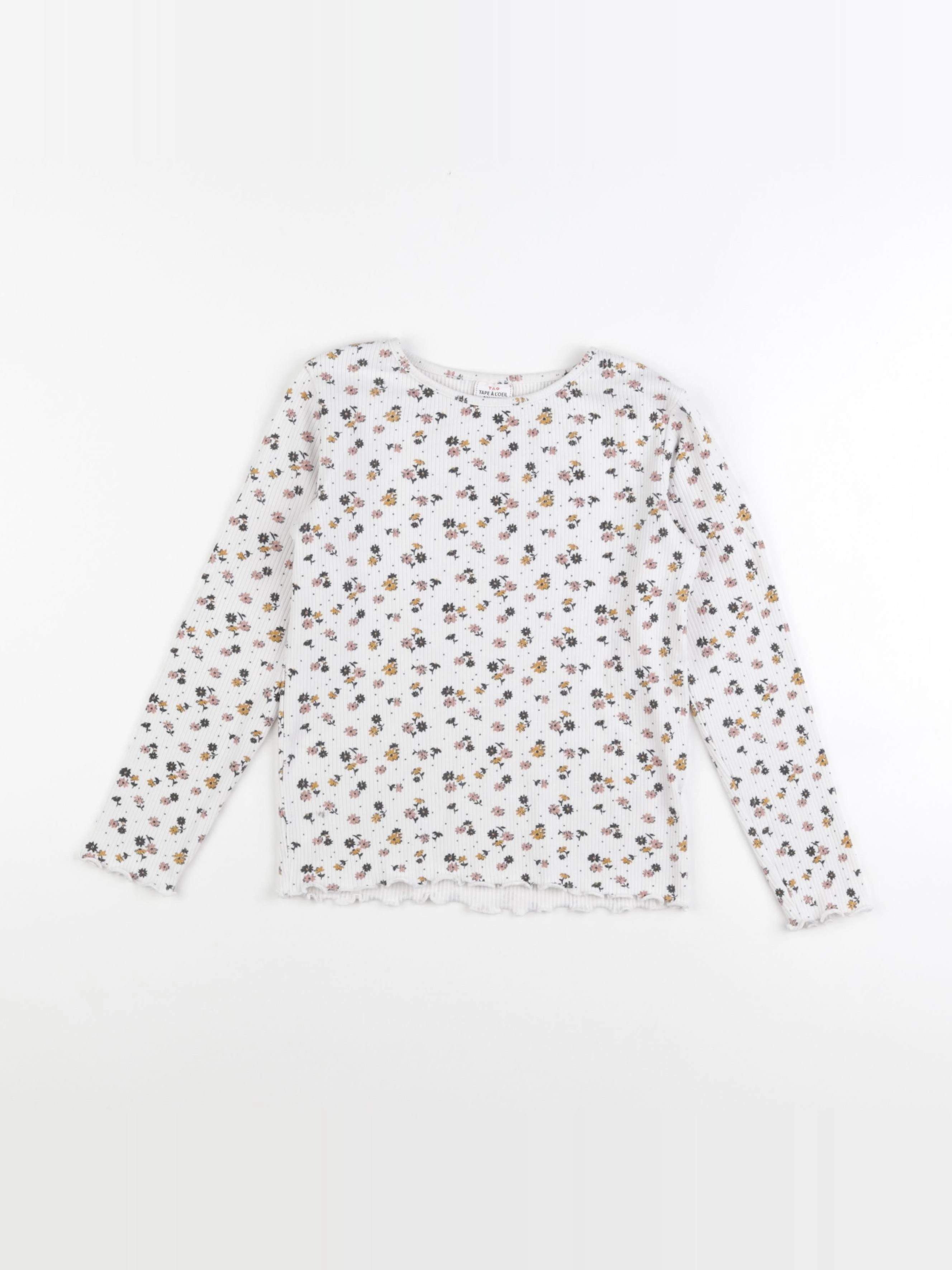 Okaidi - tee-shirt blanc - 8 ans