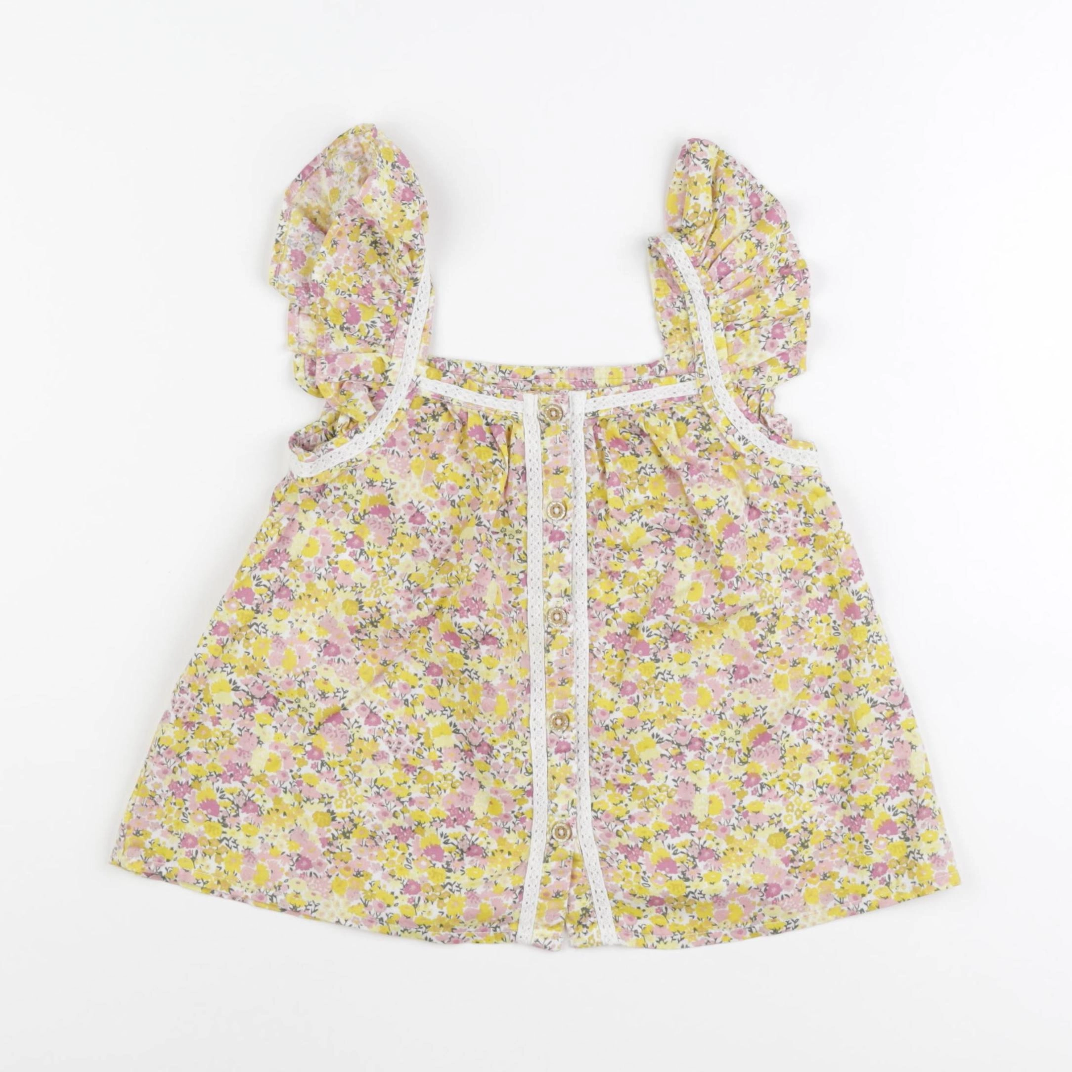 Tape à l'oeil - blouse jaune - 5 ans