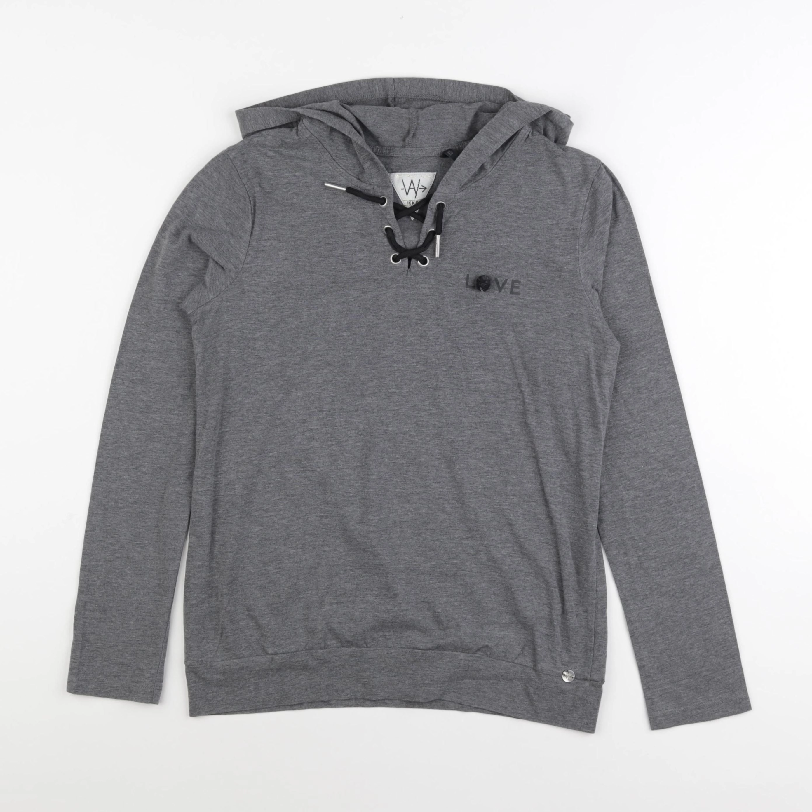 IKKS - sweat gris - 12 ans