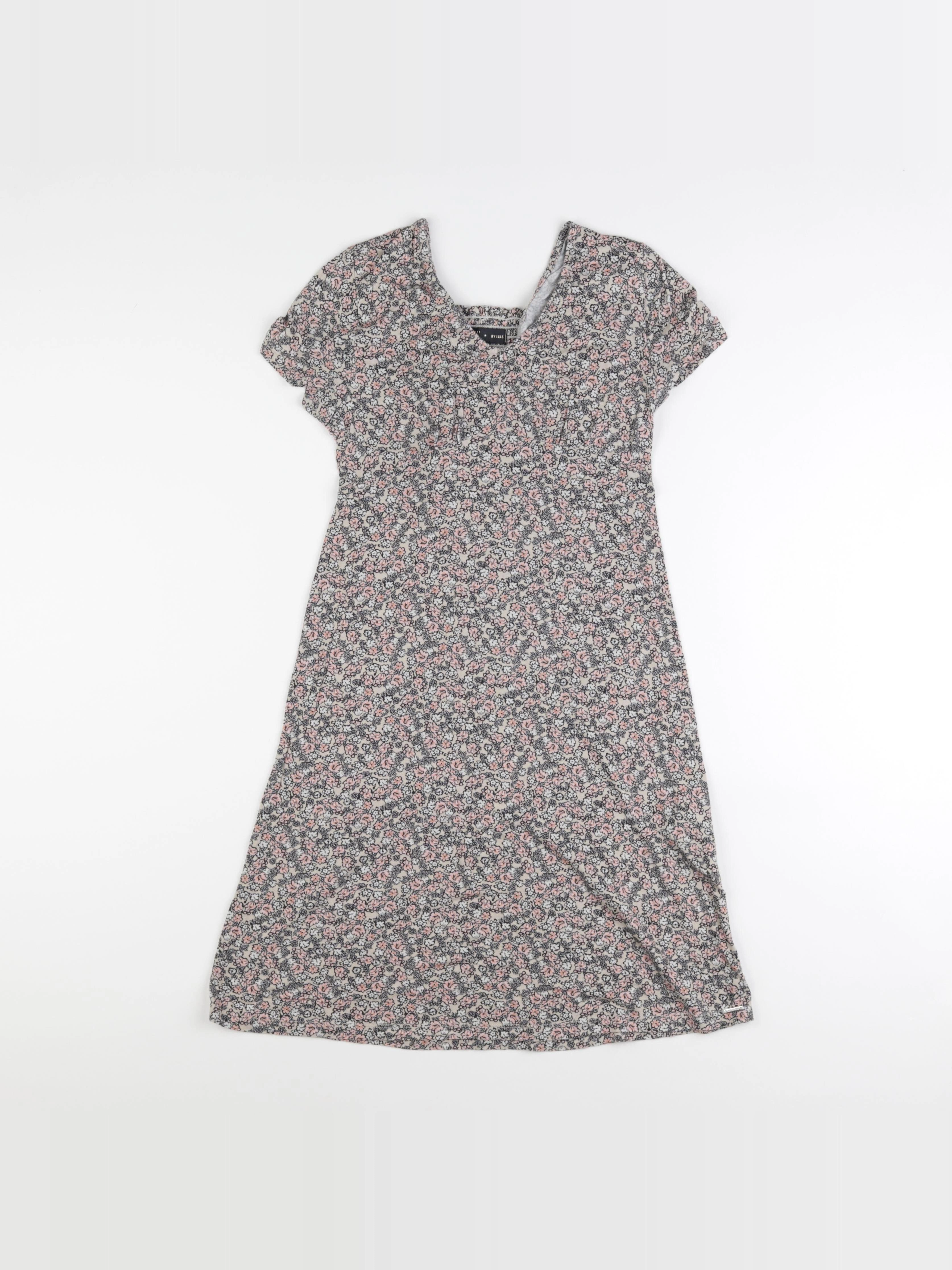 IKKS - robe rose - 12 ans