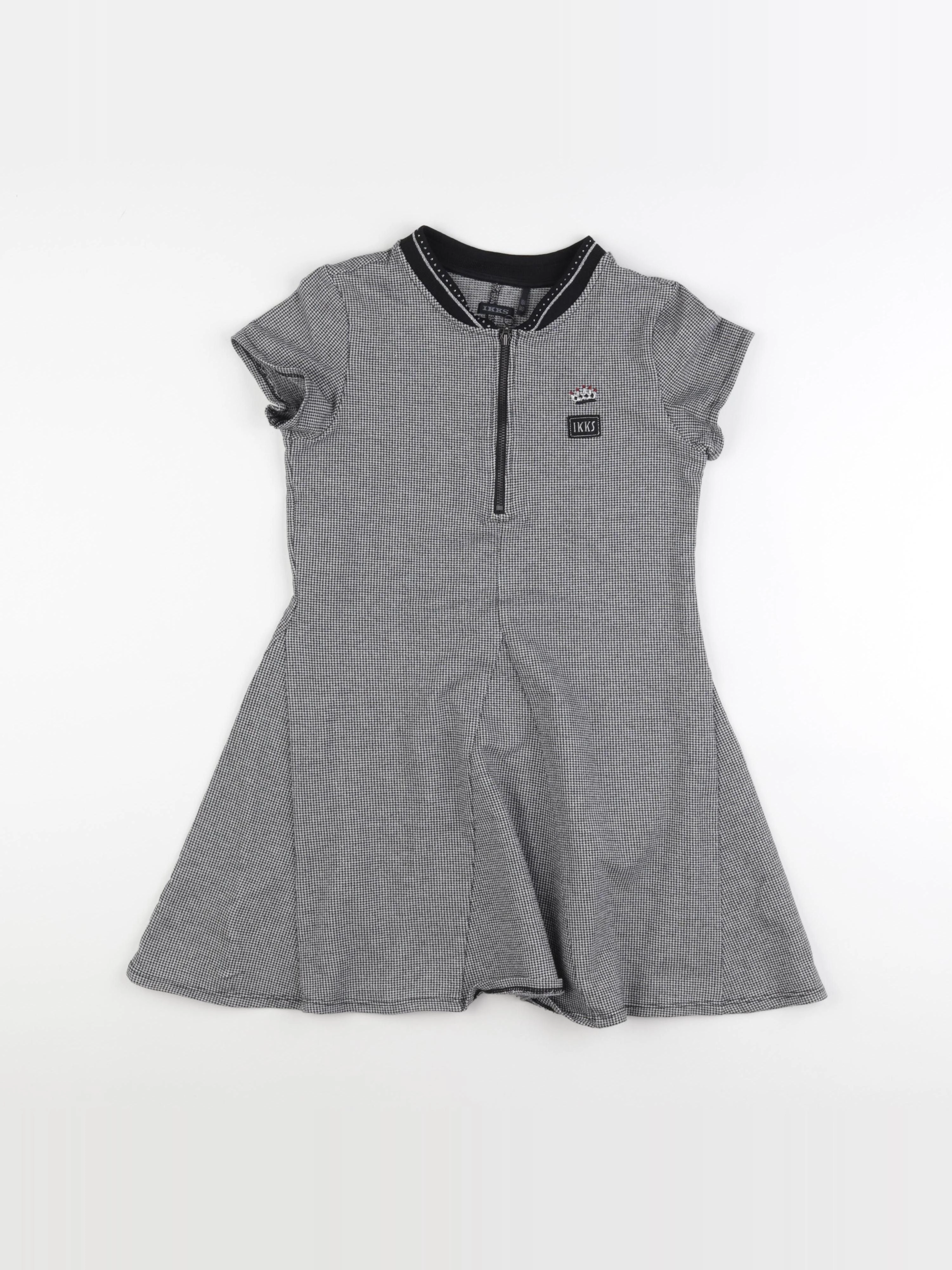 IKKS - robe noir - 10 ans