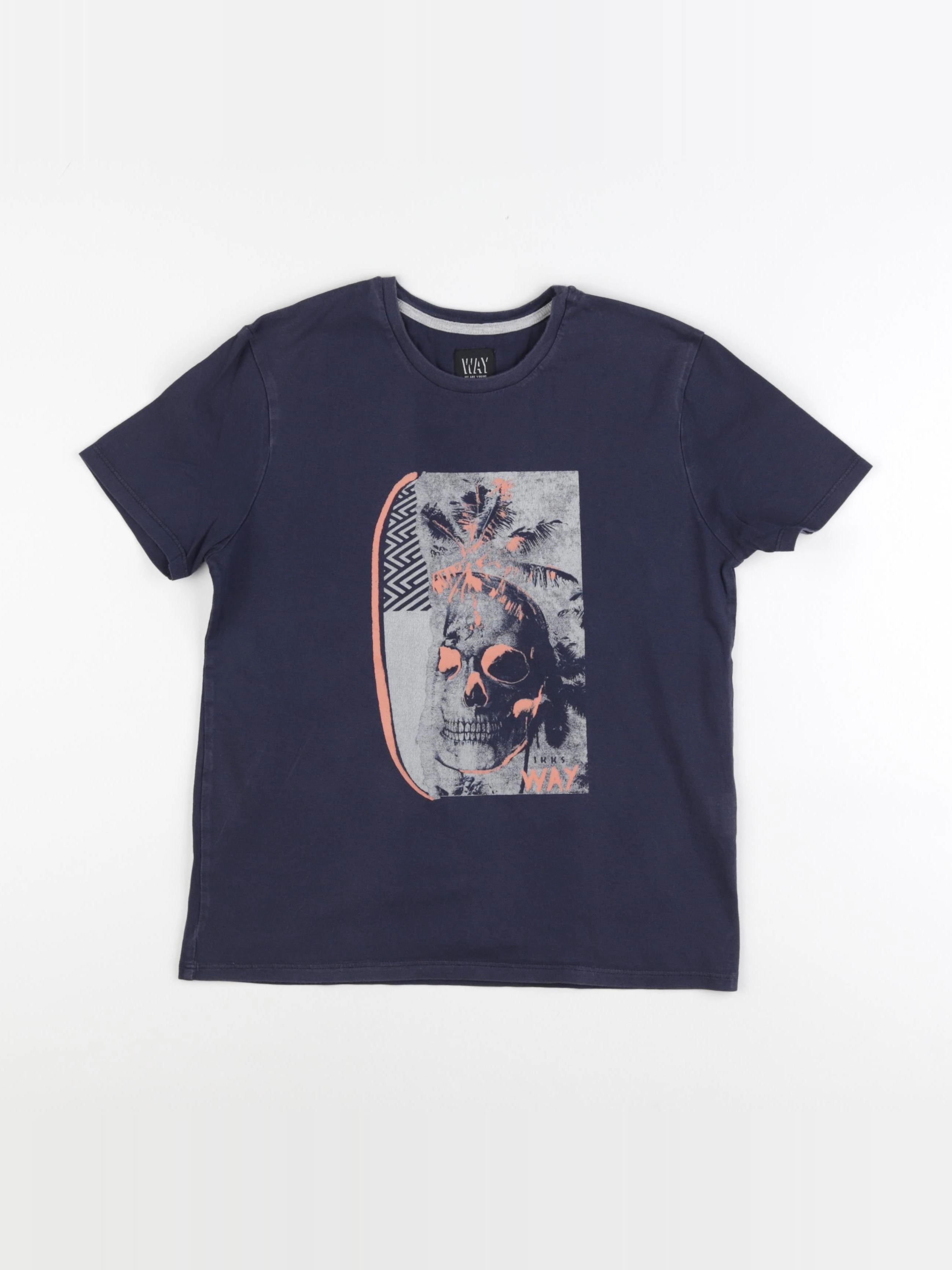 IKKS - tee-shirt bleu - 12 ans