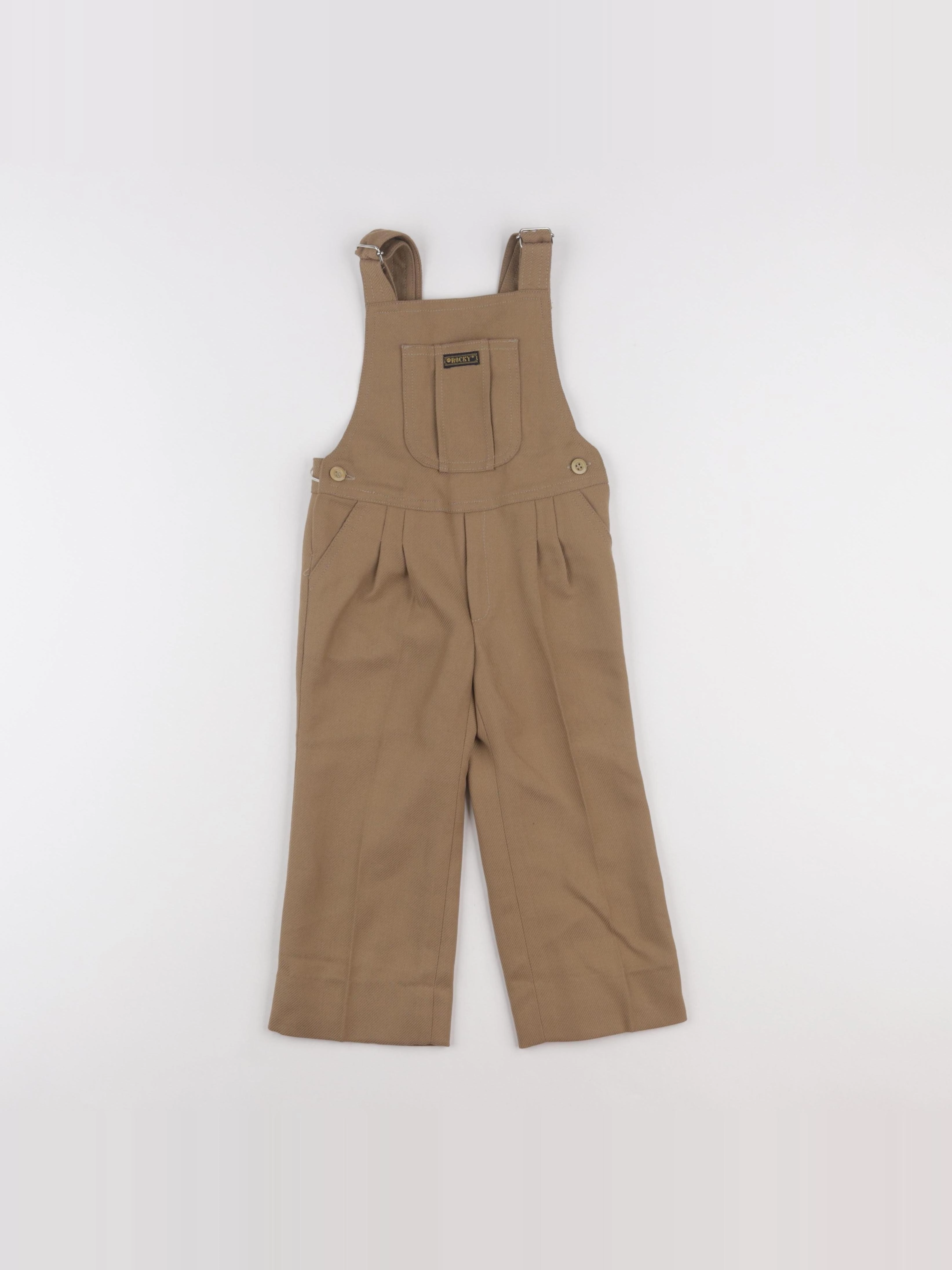 Vintage - salopette beige - 2 ans