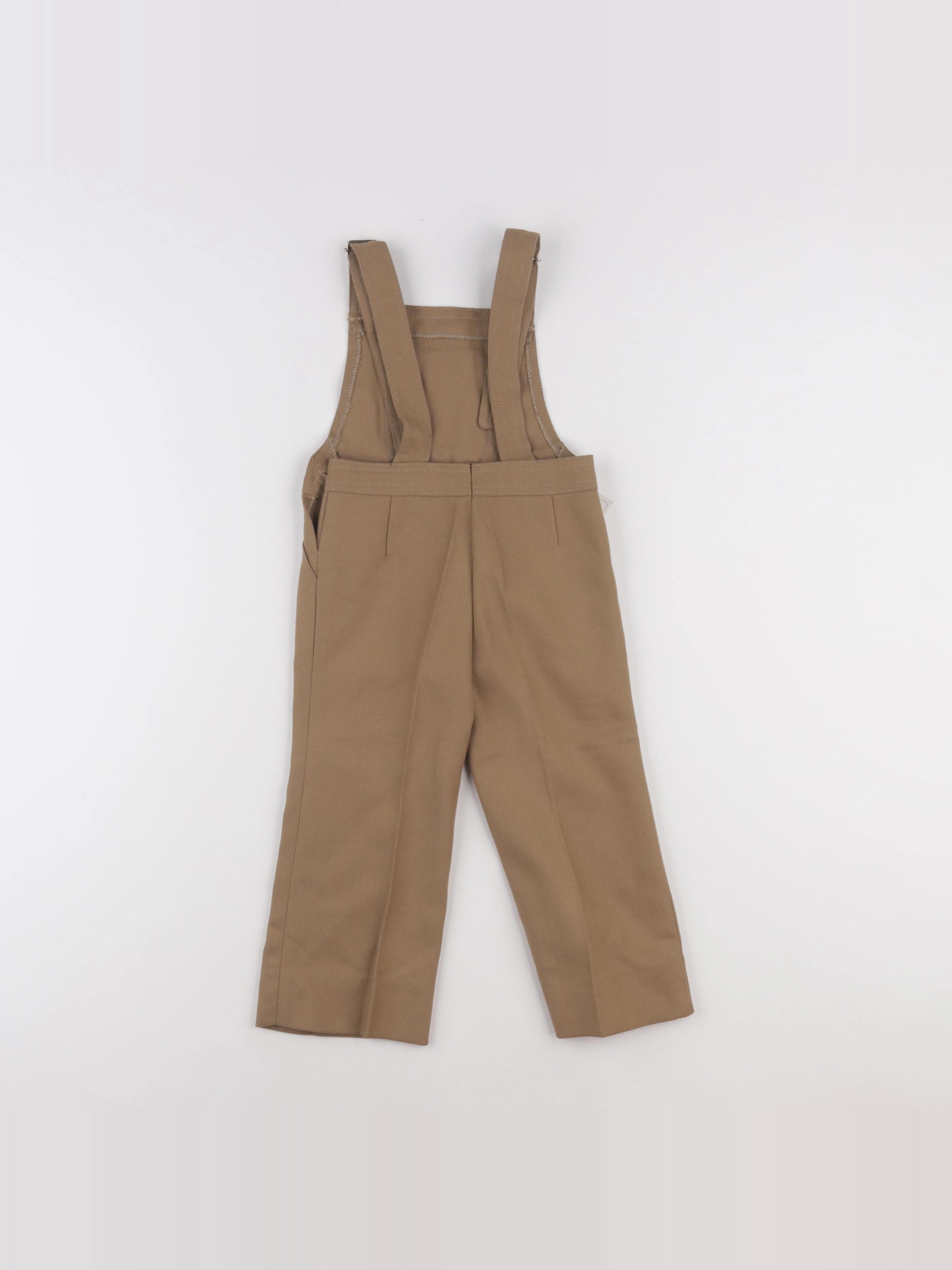 Vintage - salopette beige - 2 ans