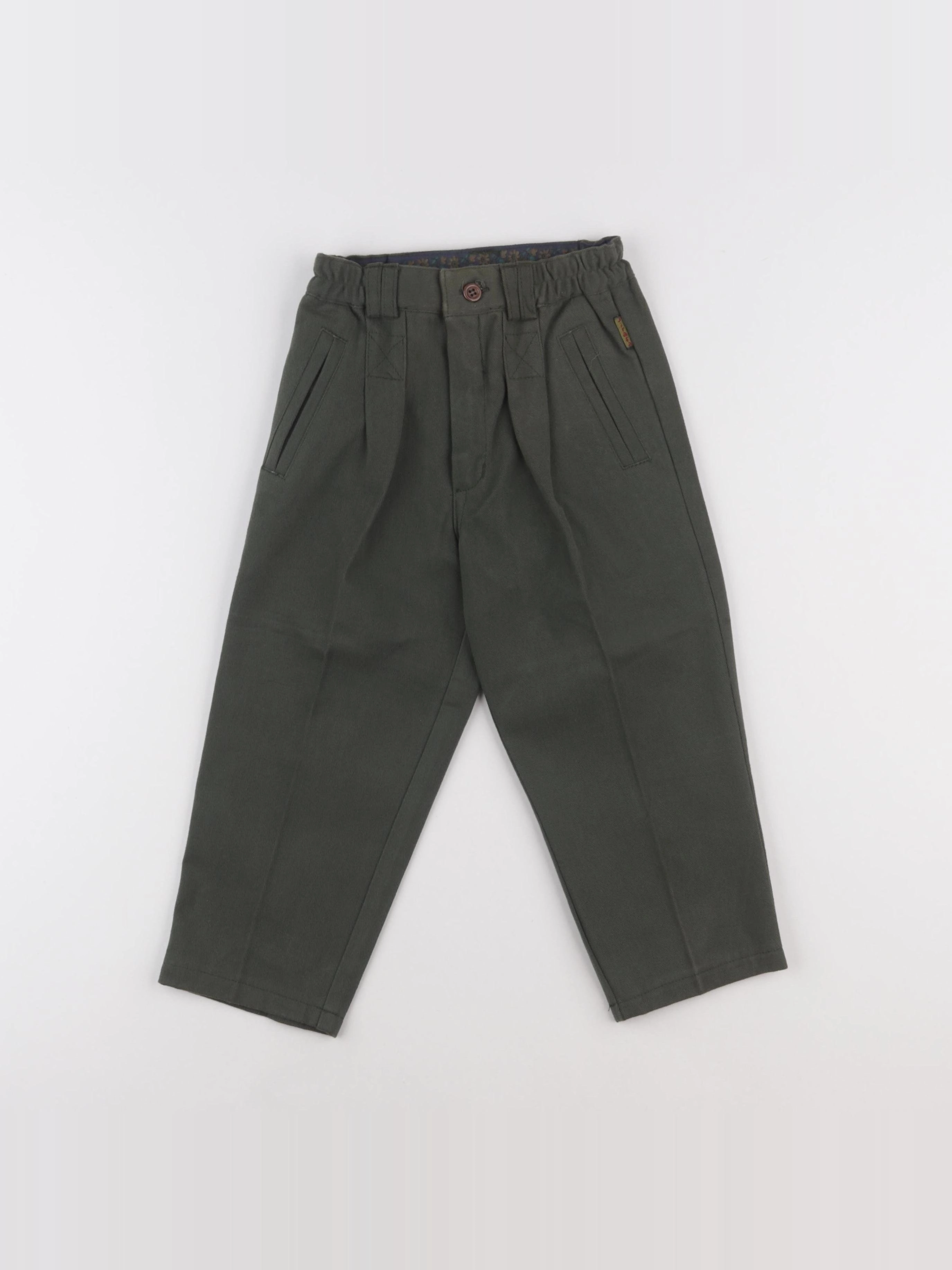 Vintage - pantalon vert - 2 ans