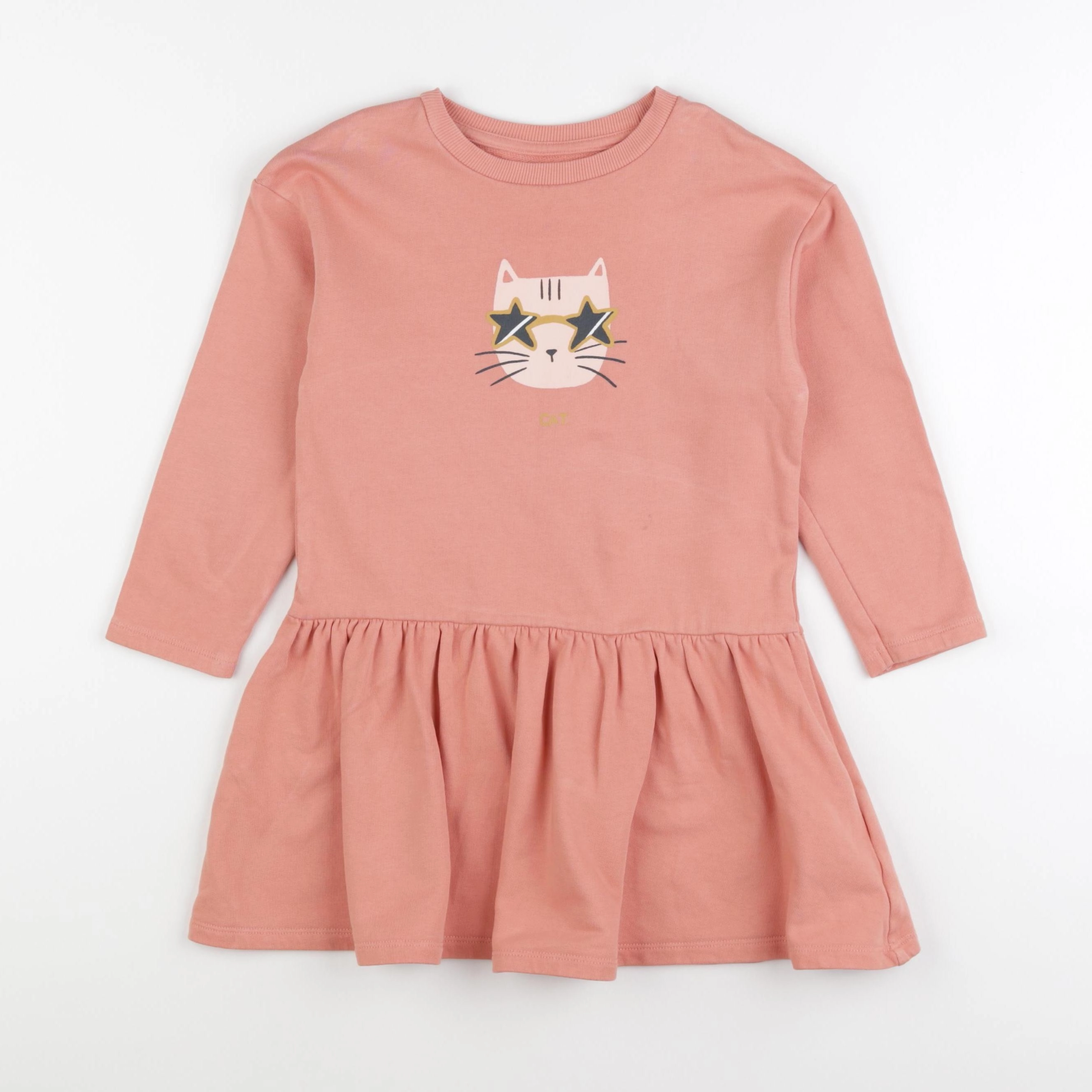 Vertbaudet - robe rose - 6 ans
